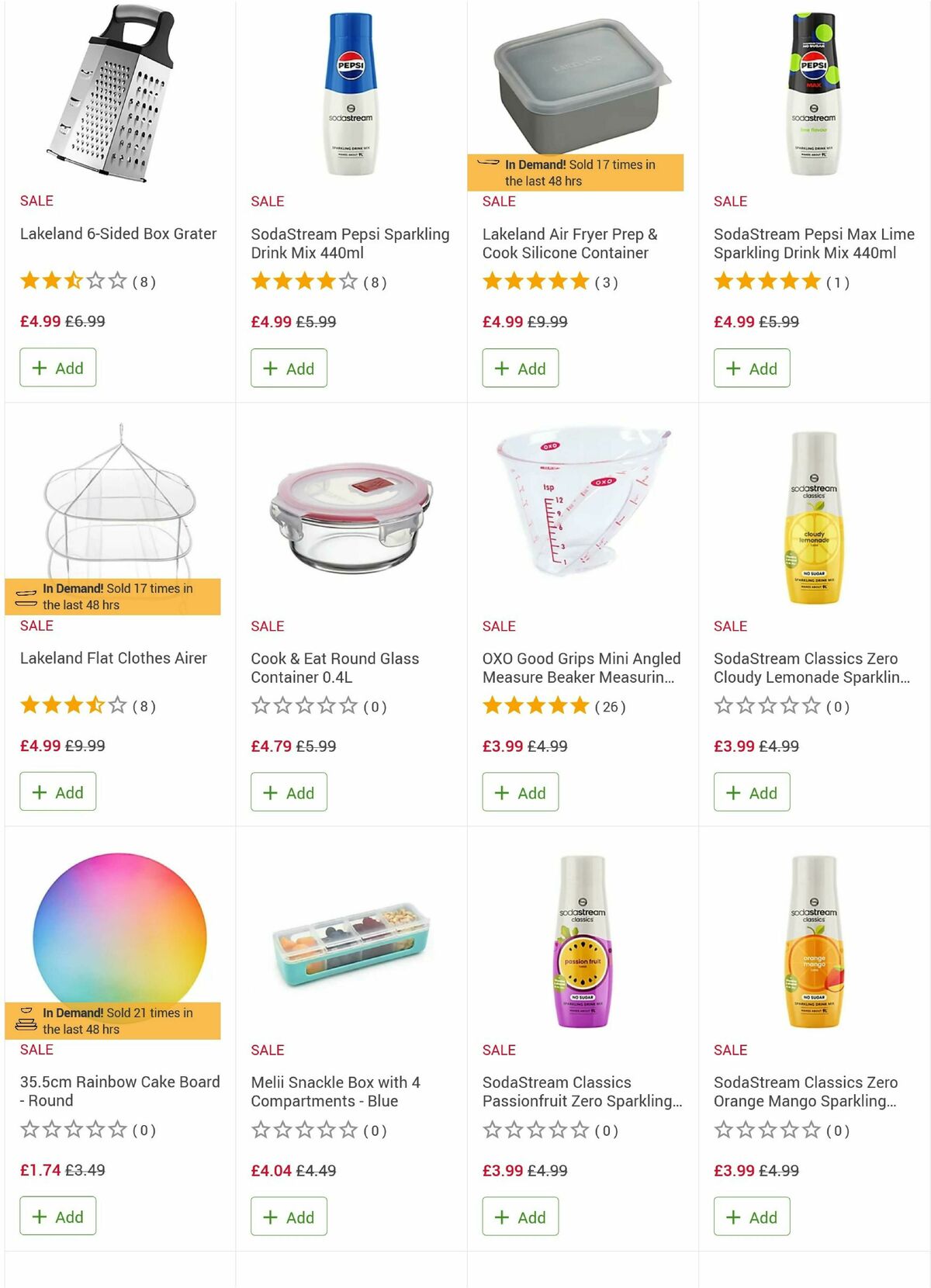 Lakeland Offers from 8 January