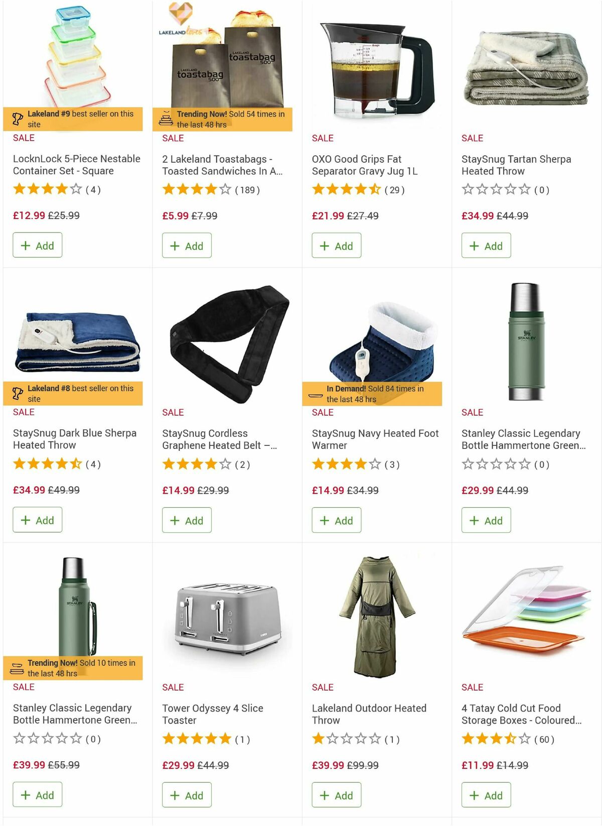 Lakeland Offers from 8 January