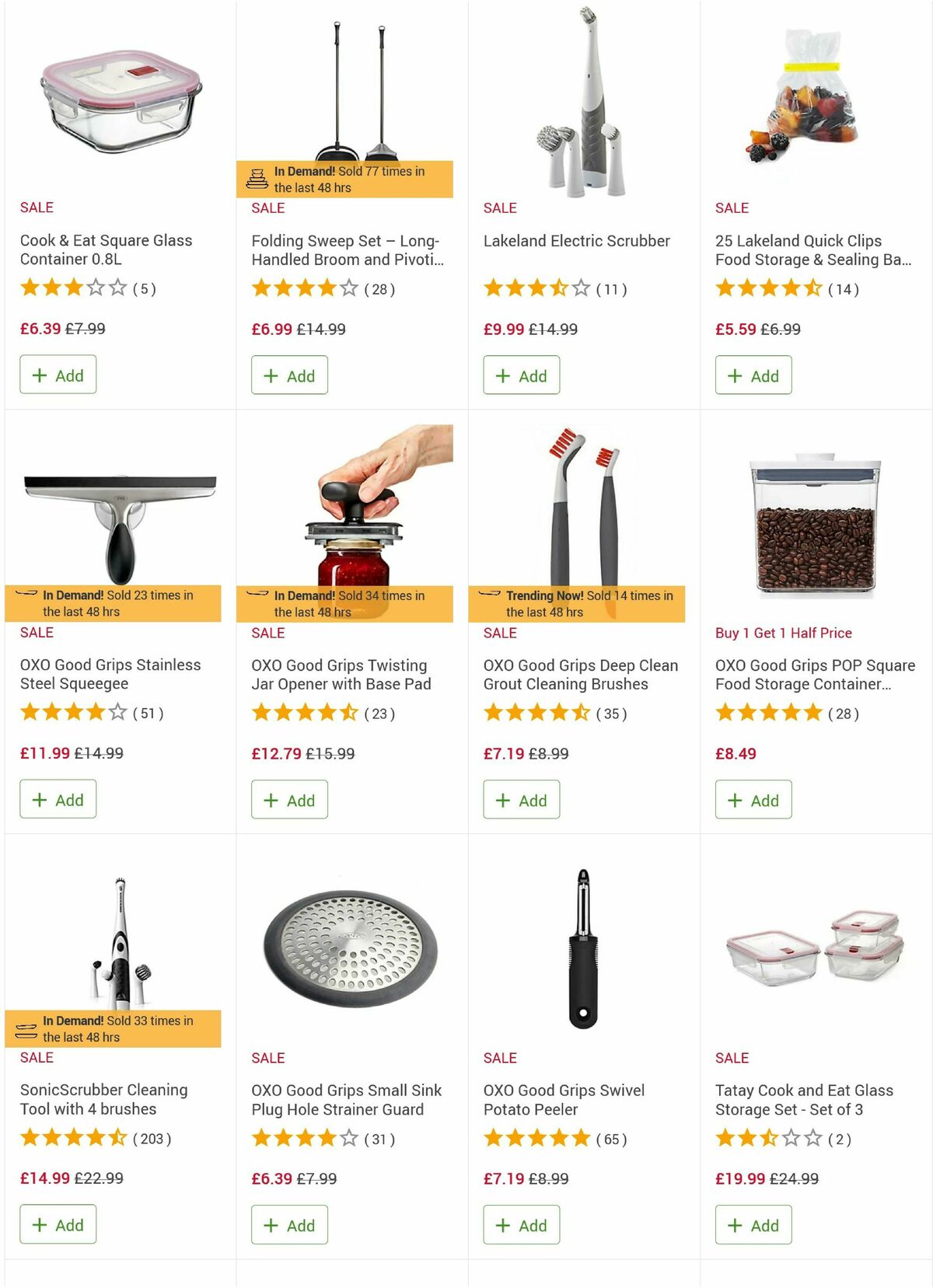 Lakeland Offers from 8 January