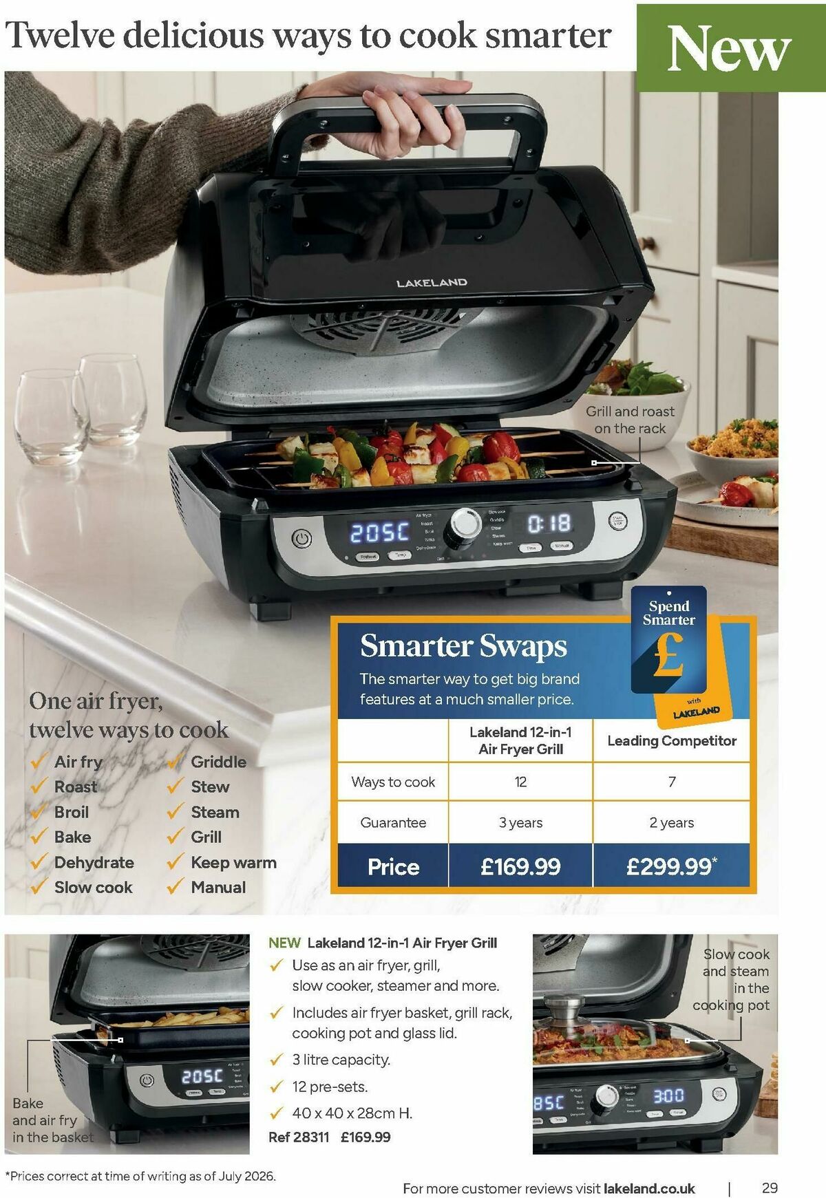 Lakeland Offers from 1 September