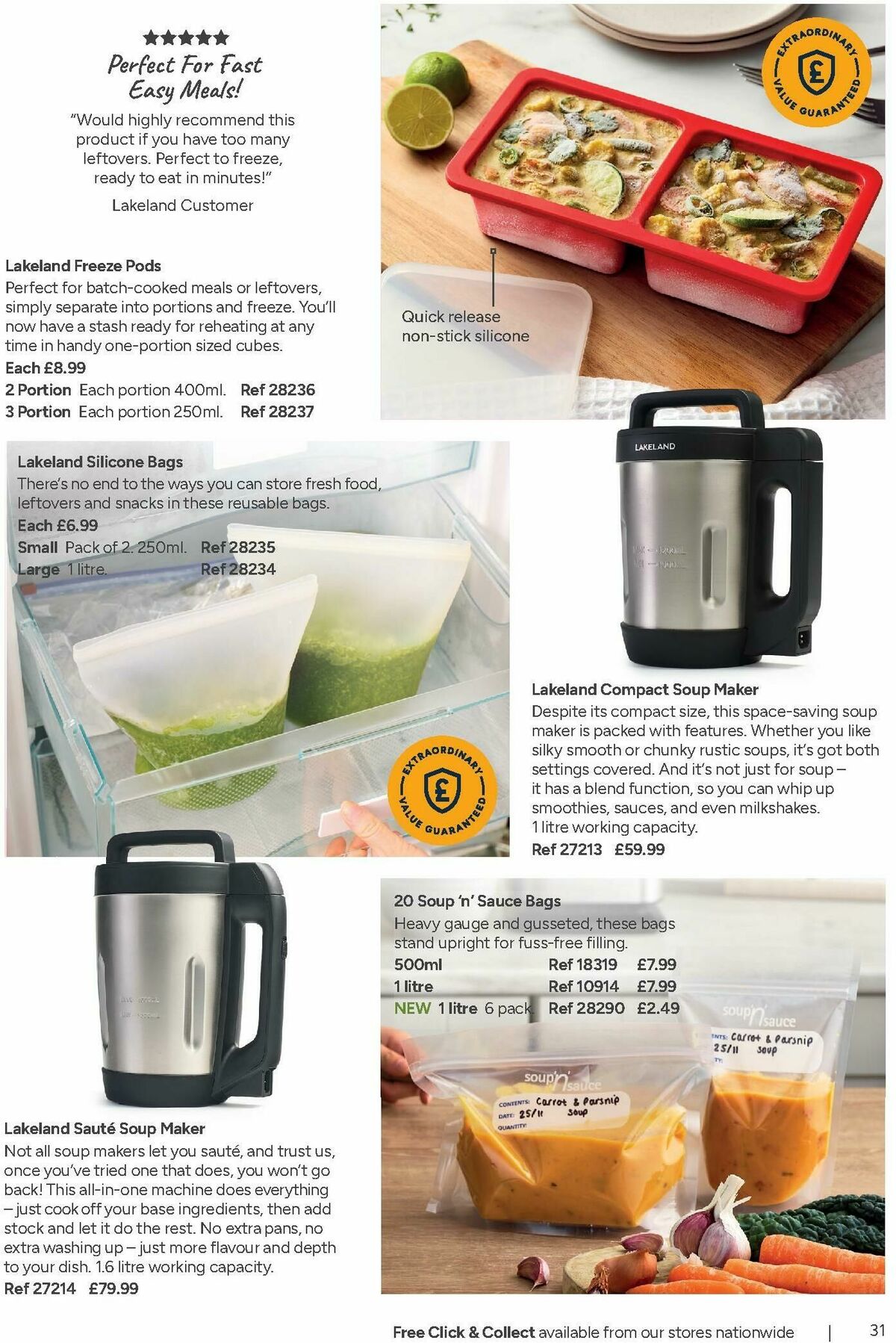 Lakeland Offers from 1 September