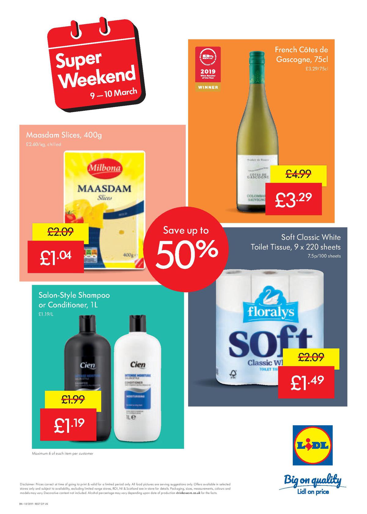 LIDL Offers from 7 March