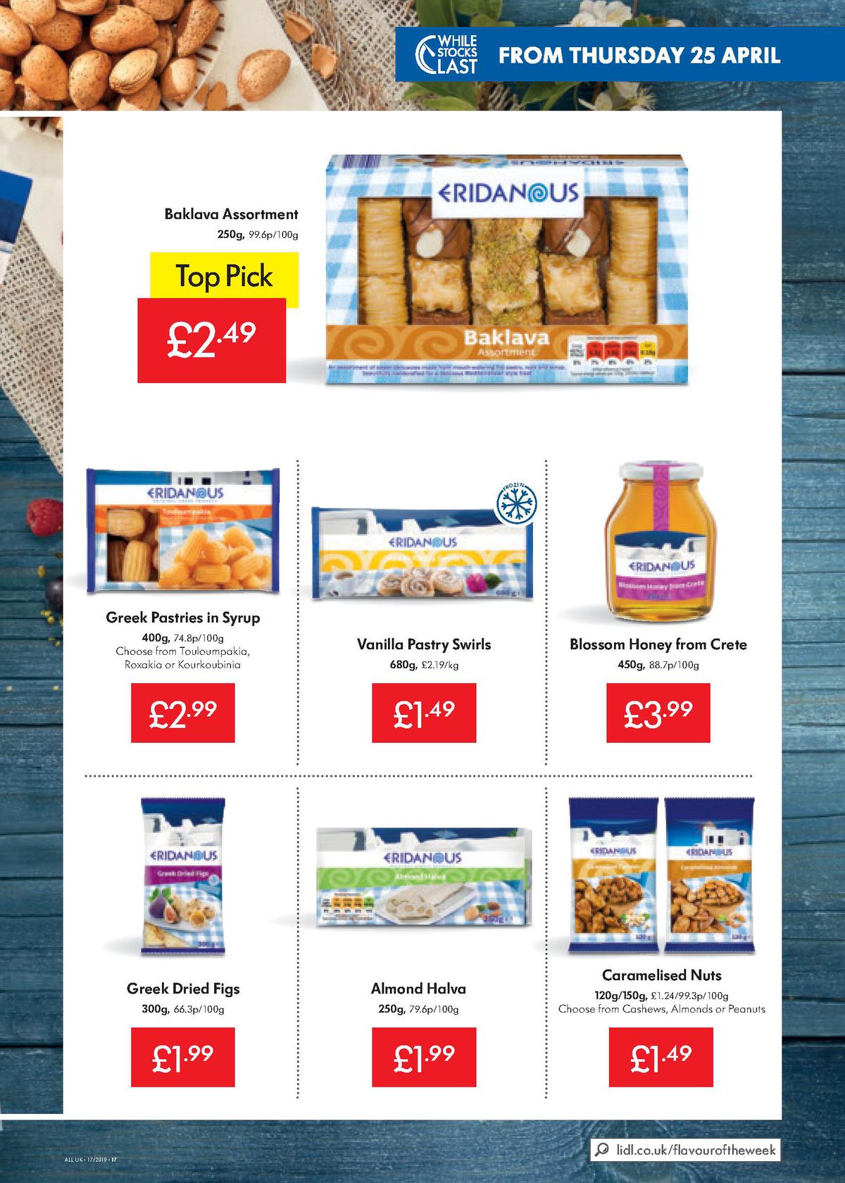 LIDL Offers from 25 April