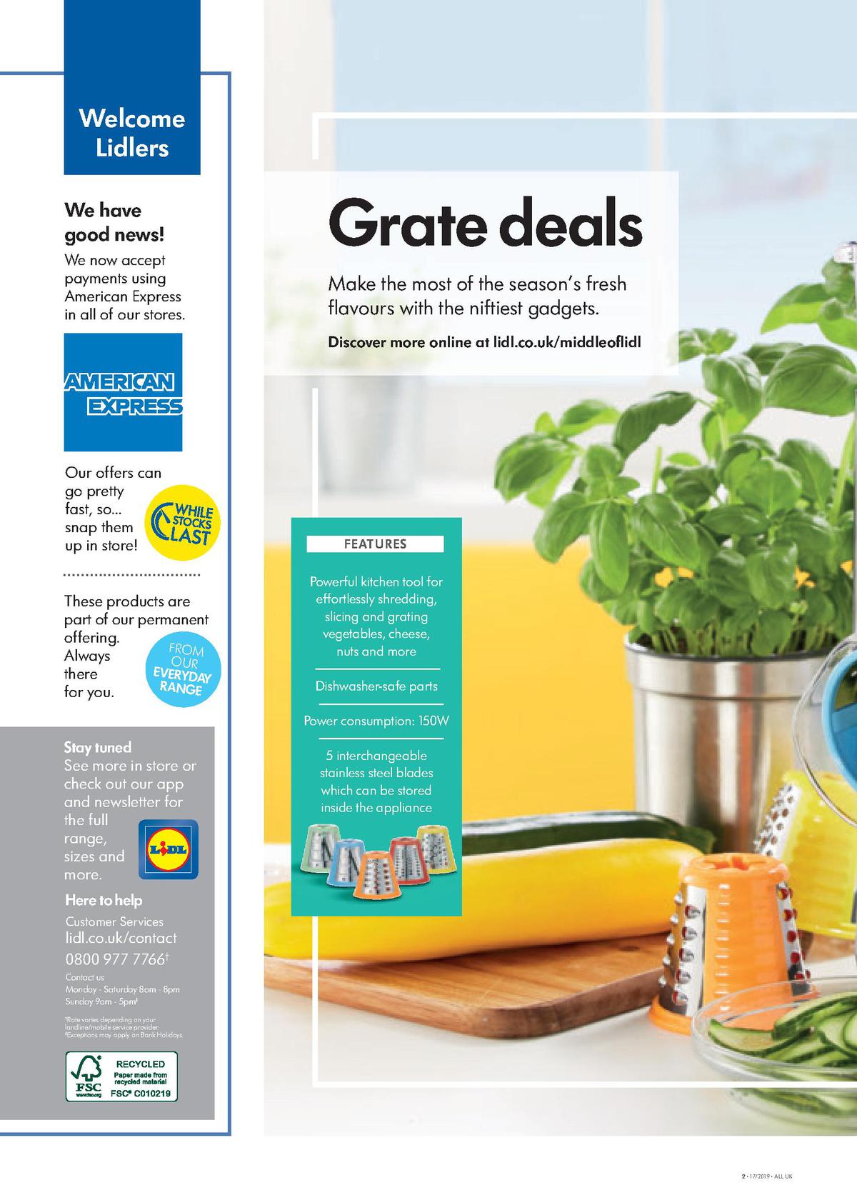 LIDL Offers from 25 April