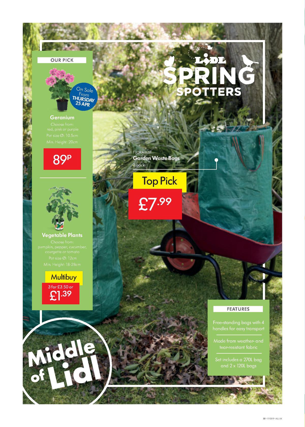 LIDL Offers from 25 April