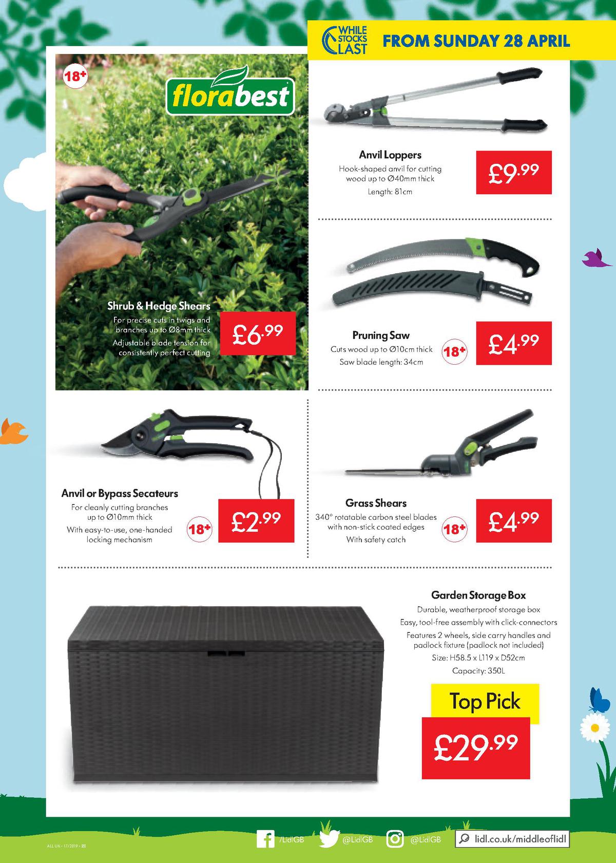 LIDL Offers from 25 April