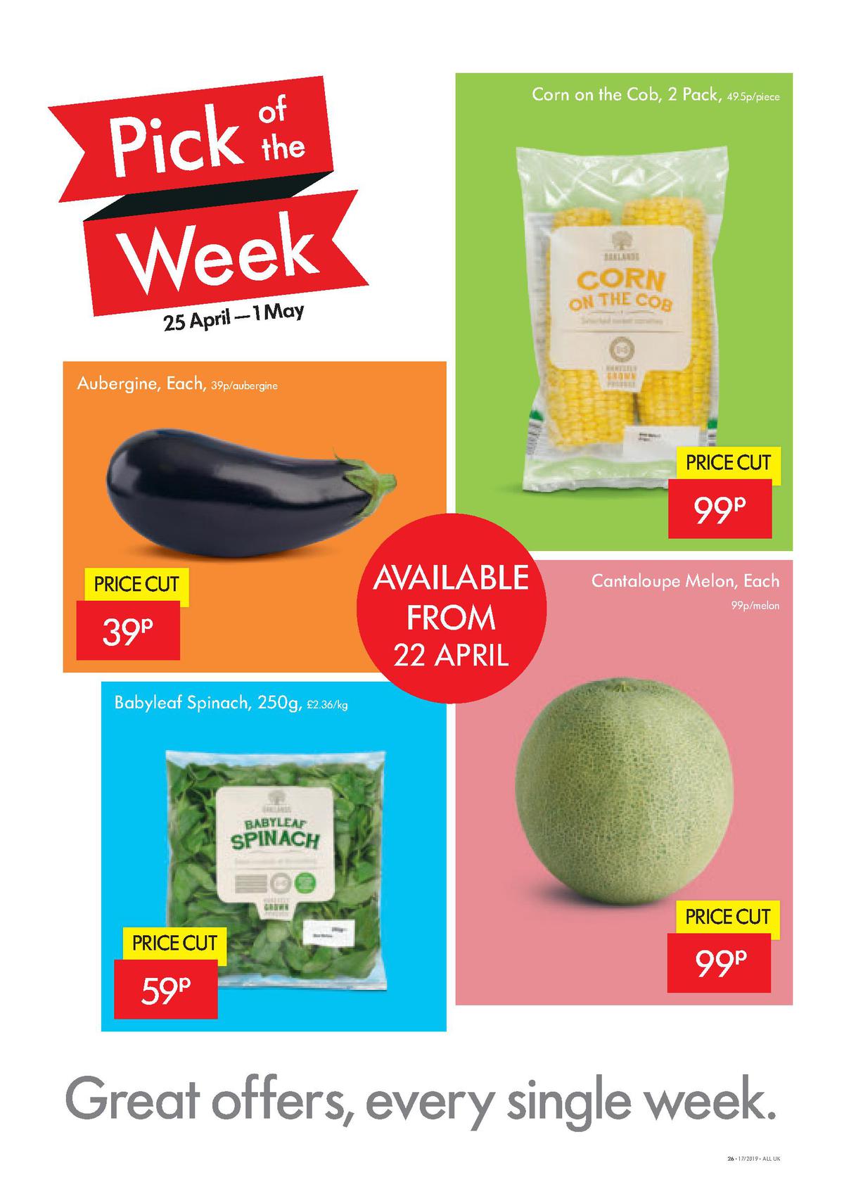 LIDL Offers from 25 April