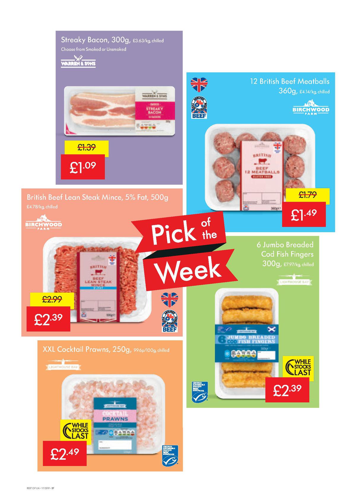 LIDL Offers from 25 April