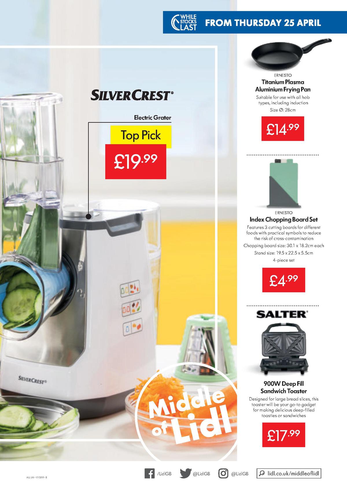 LIDL Offers from 25 April