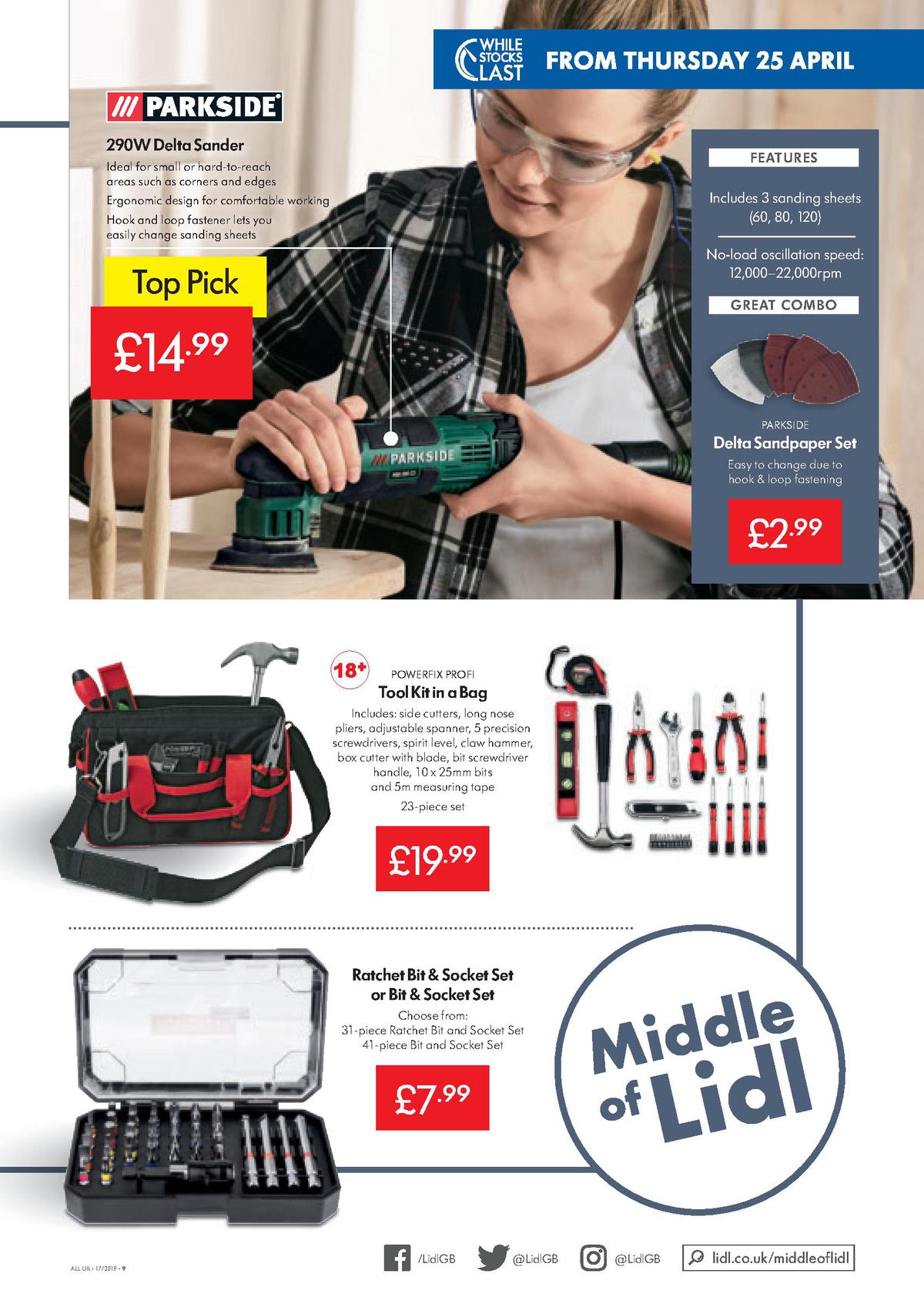 LIDL Offers from 25 April