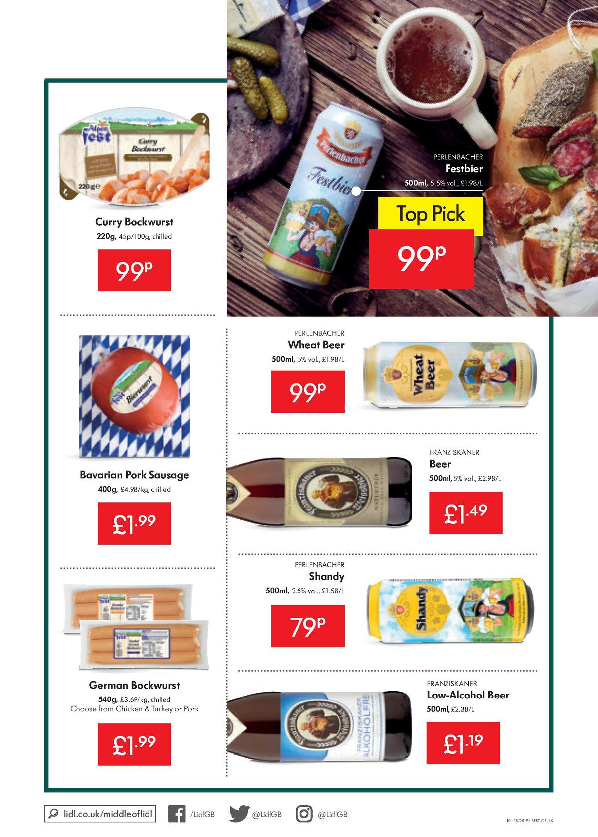 LIDL Offers from 2 May