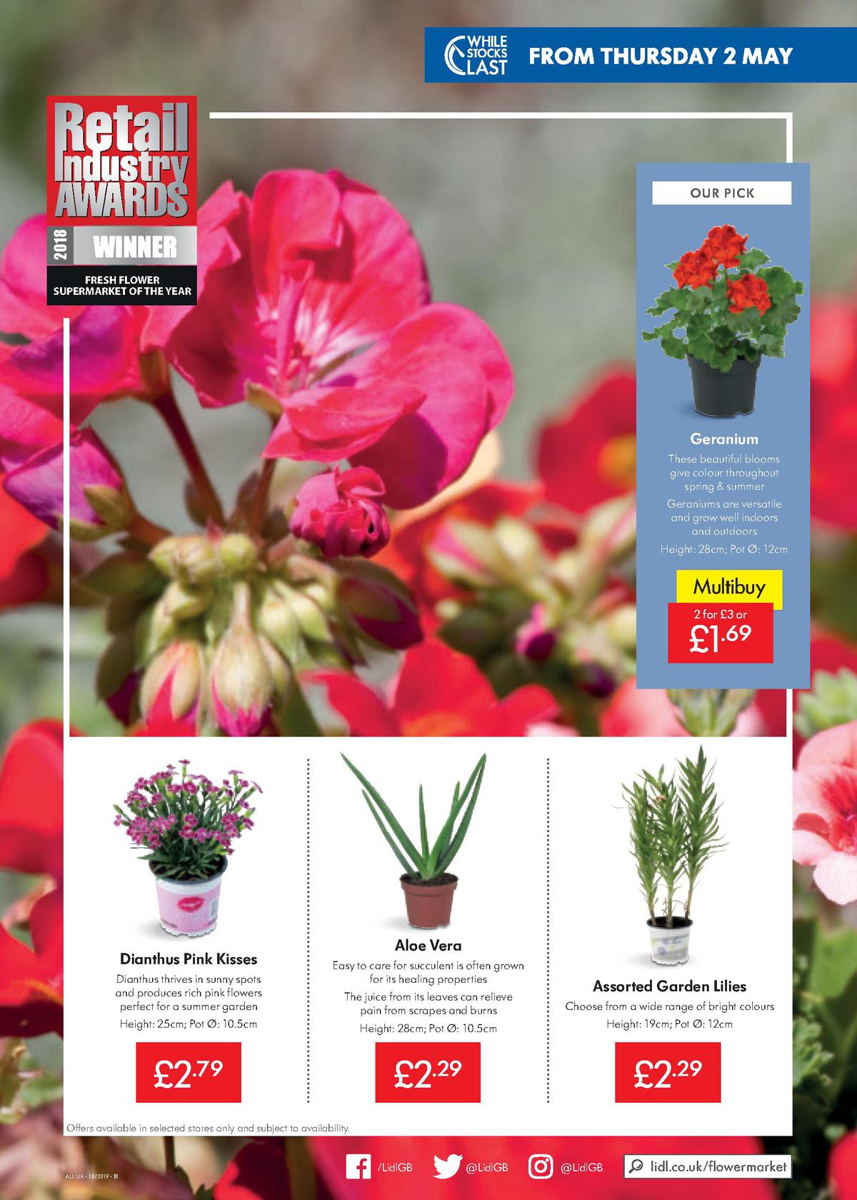 LIDL Offers from 2 May