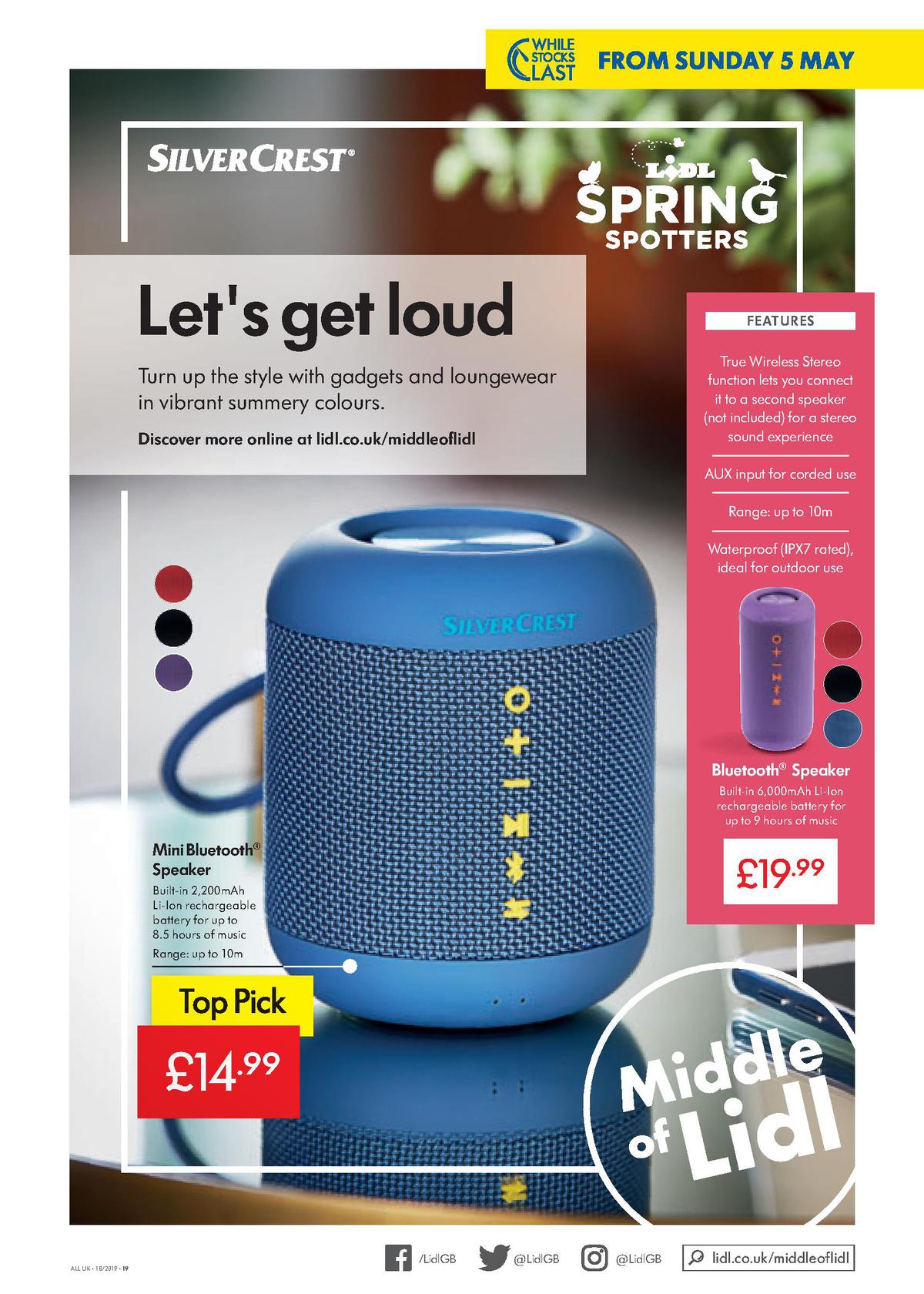 LIDL Offers from 2 May