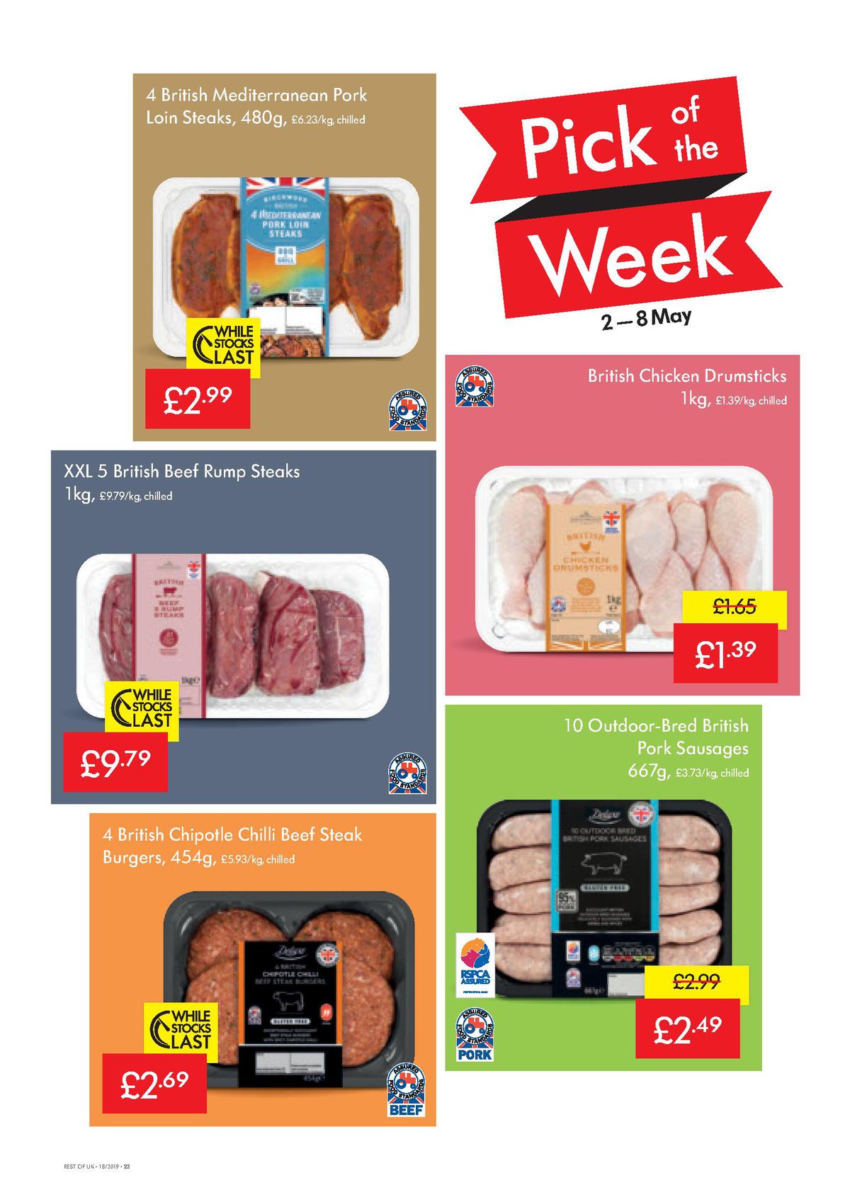 LIDL Offers from 2 May