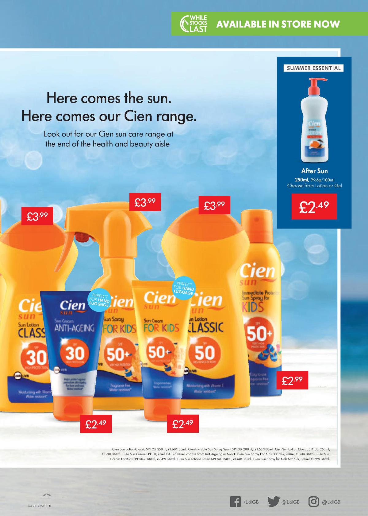LIDL Offers from 30 May