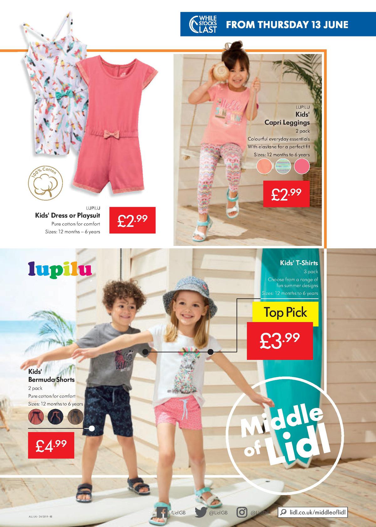 LIDL Offers from 13 June