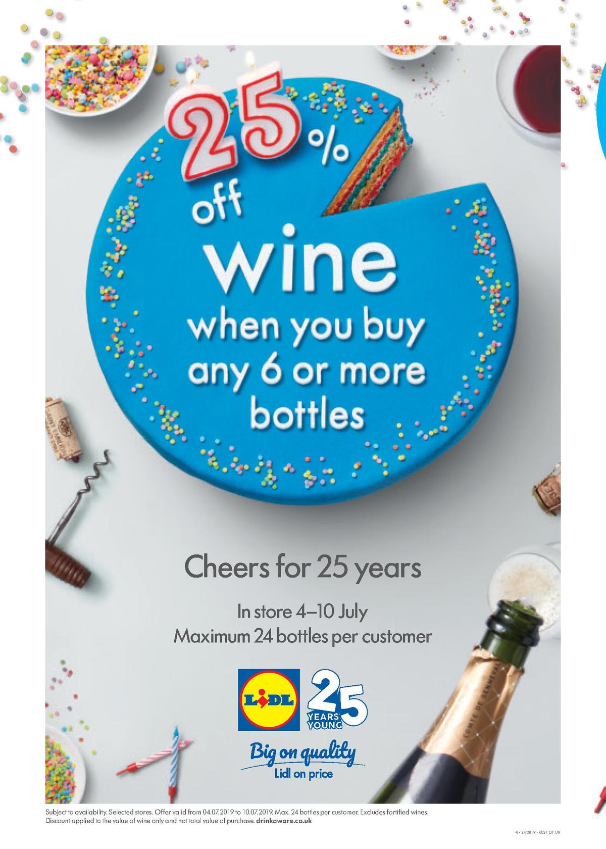 LIDL Offers from 4 July