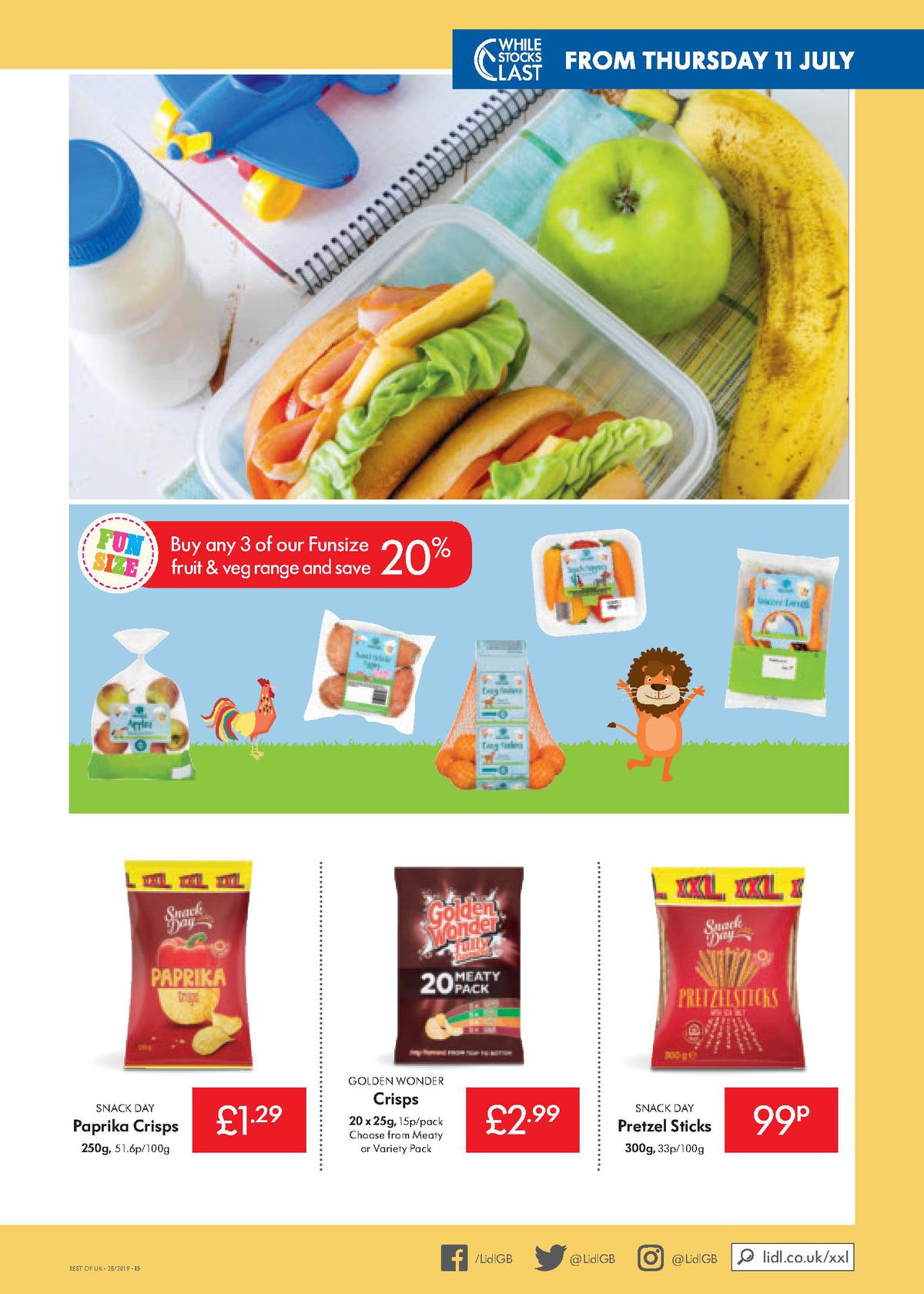 LIDL Offers from 11 July