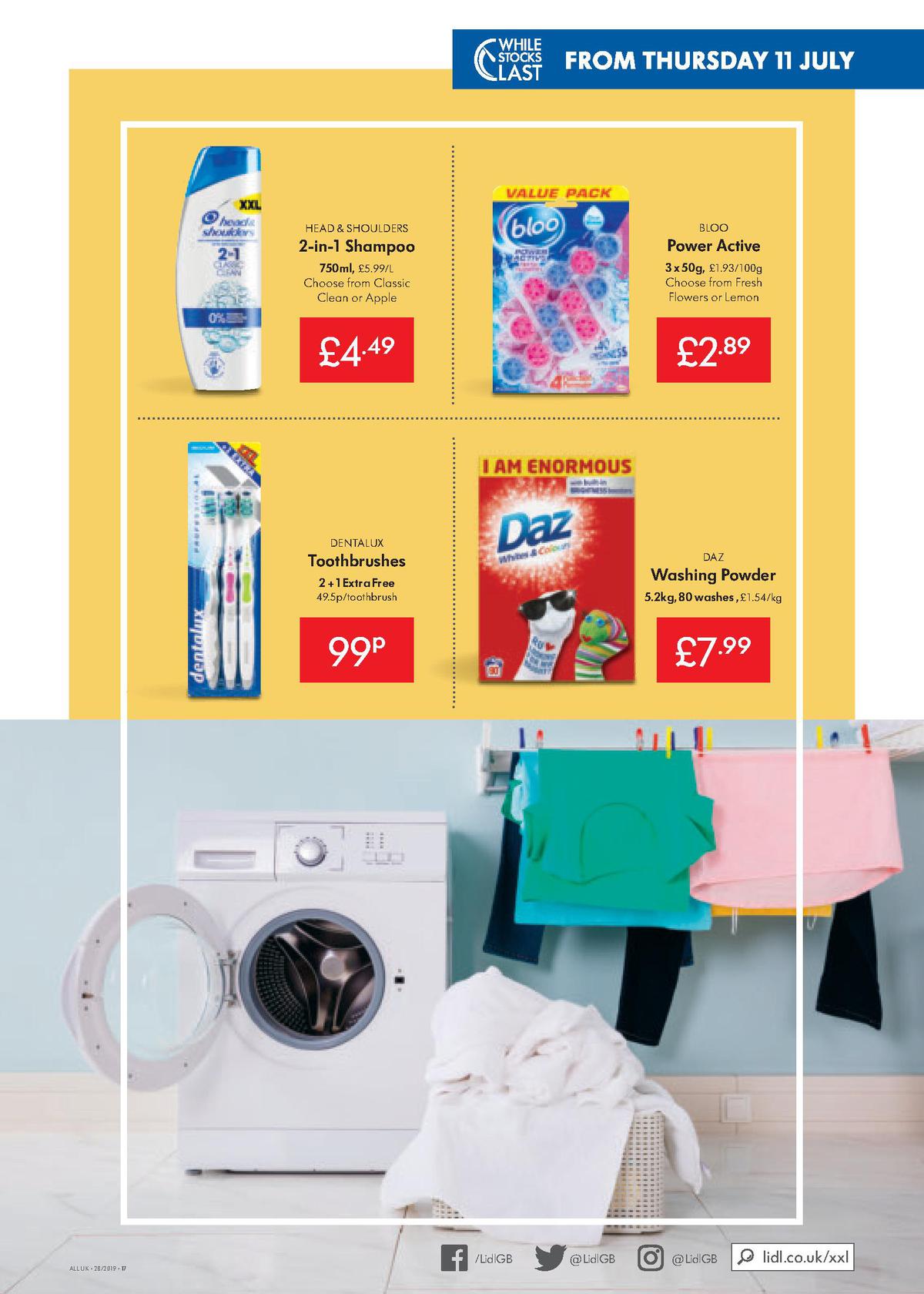 LIDL Offers from 11 July