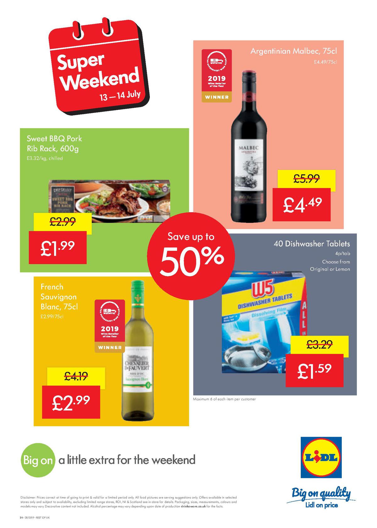 LIDL Offers from 11 July