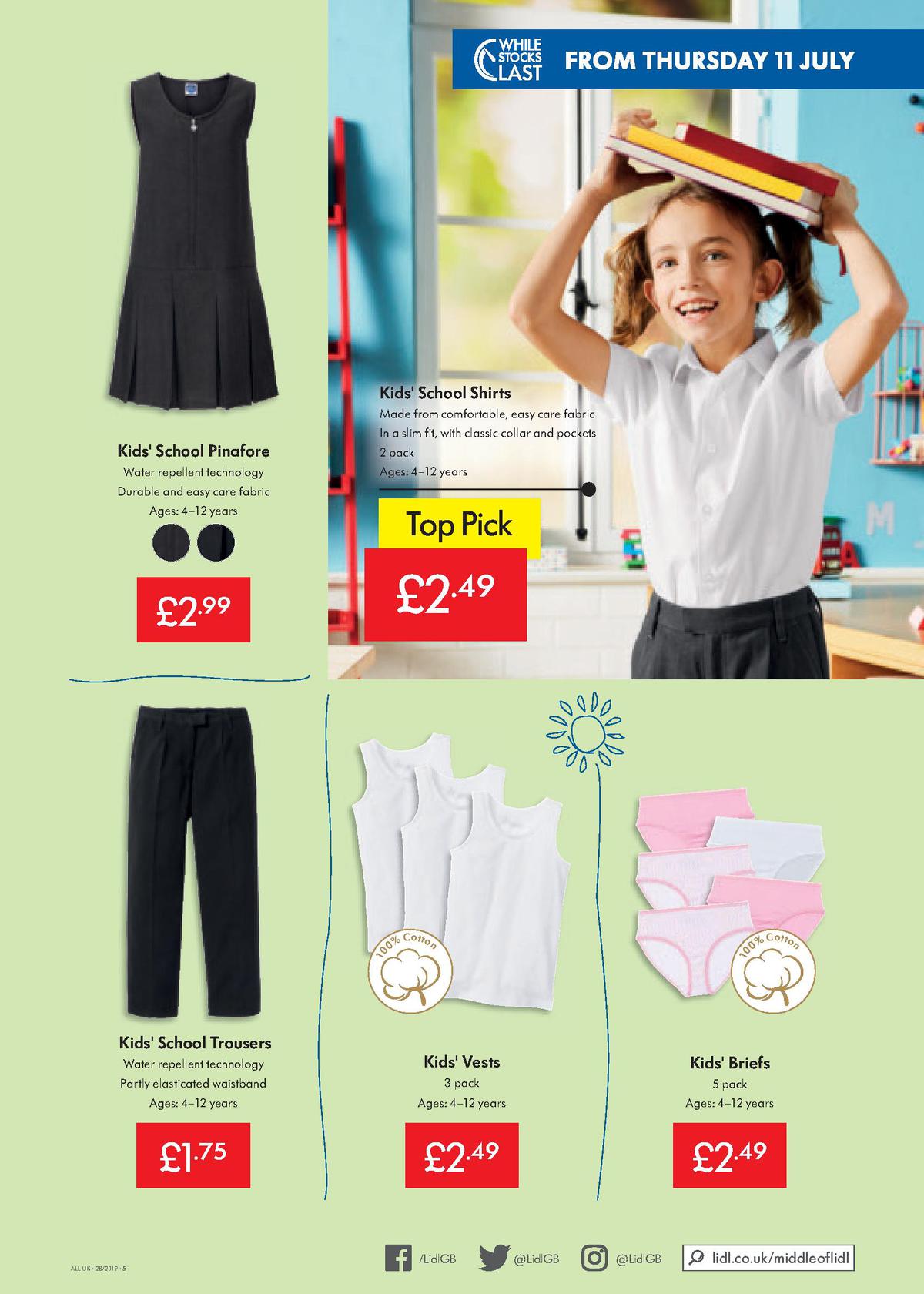 LIDL Offers from 11 July