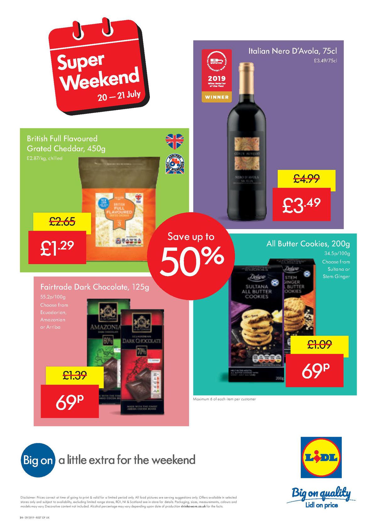 LIDL Offers from 18 July