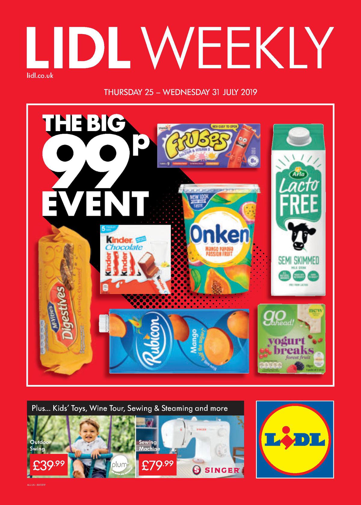LIDL Offers from 25 July
