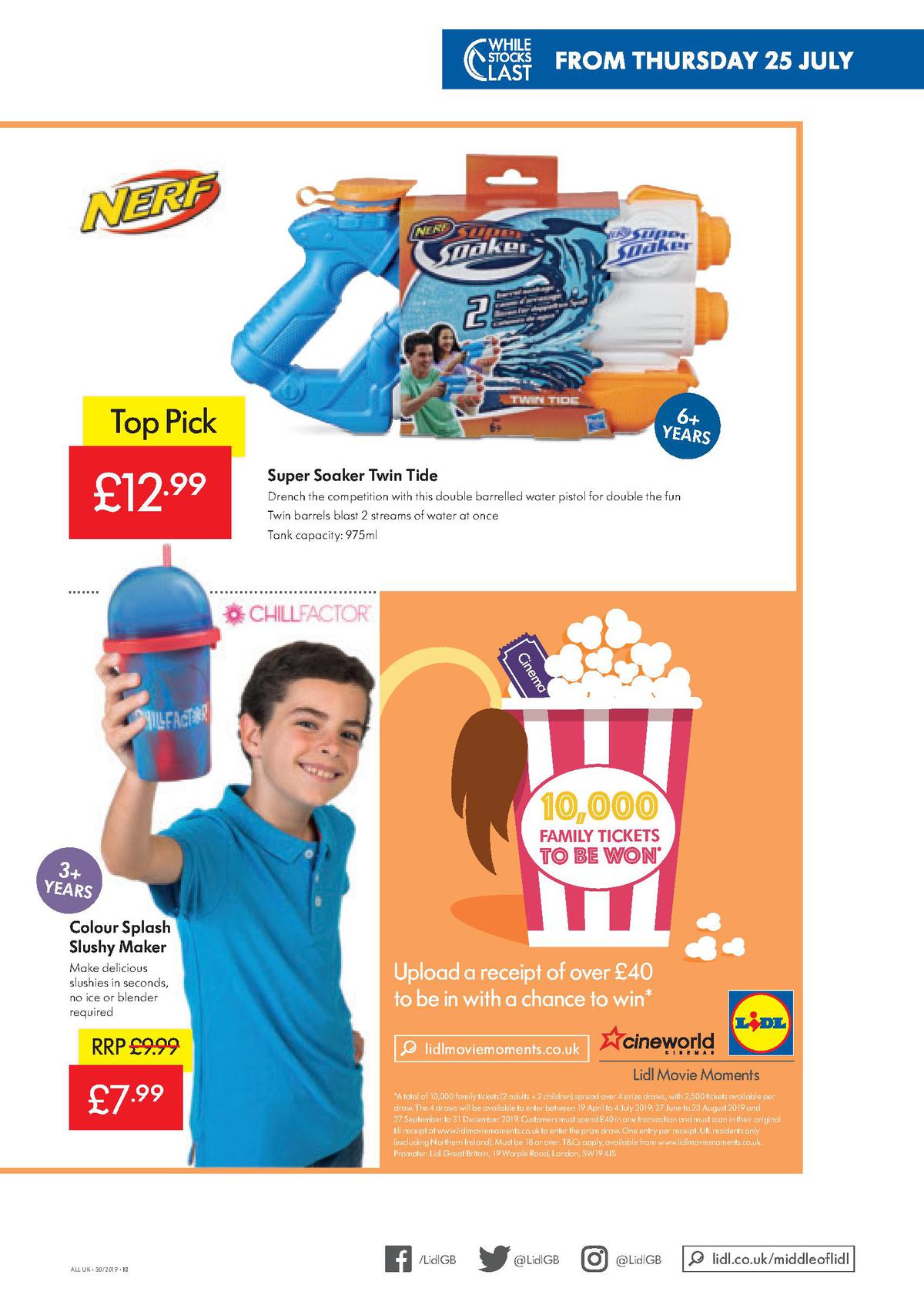 LIDL Offers from 25 July