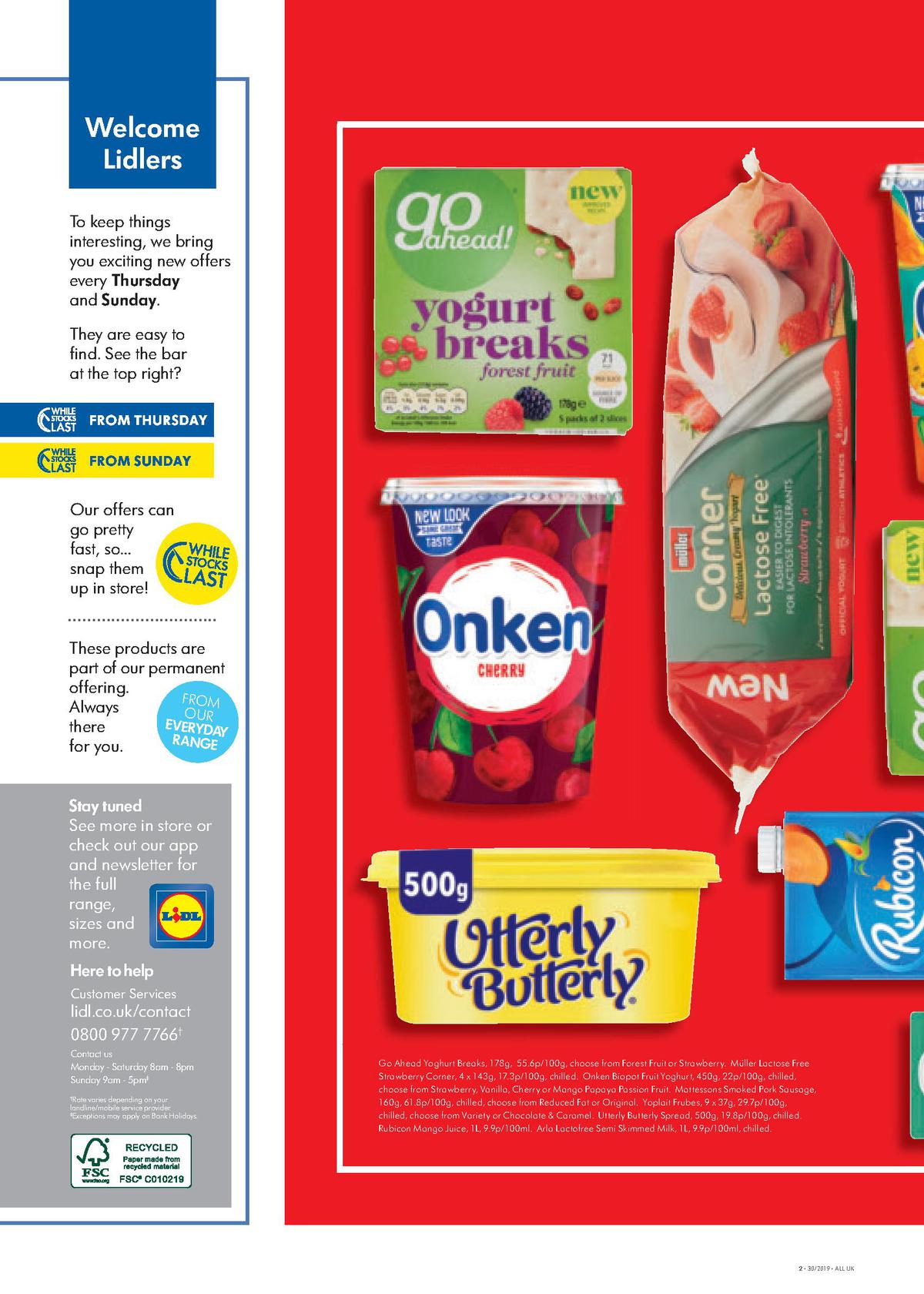 LIDL Offers from 25 July