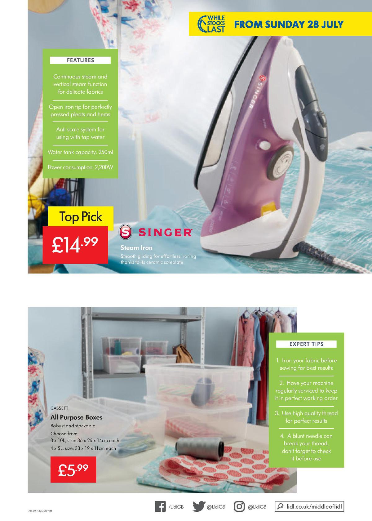 LIDL Offers from 25 July