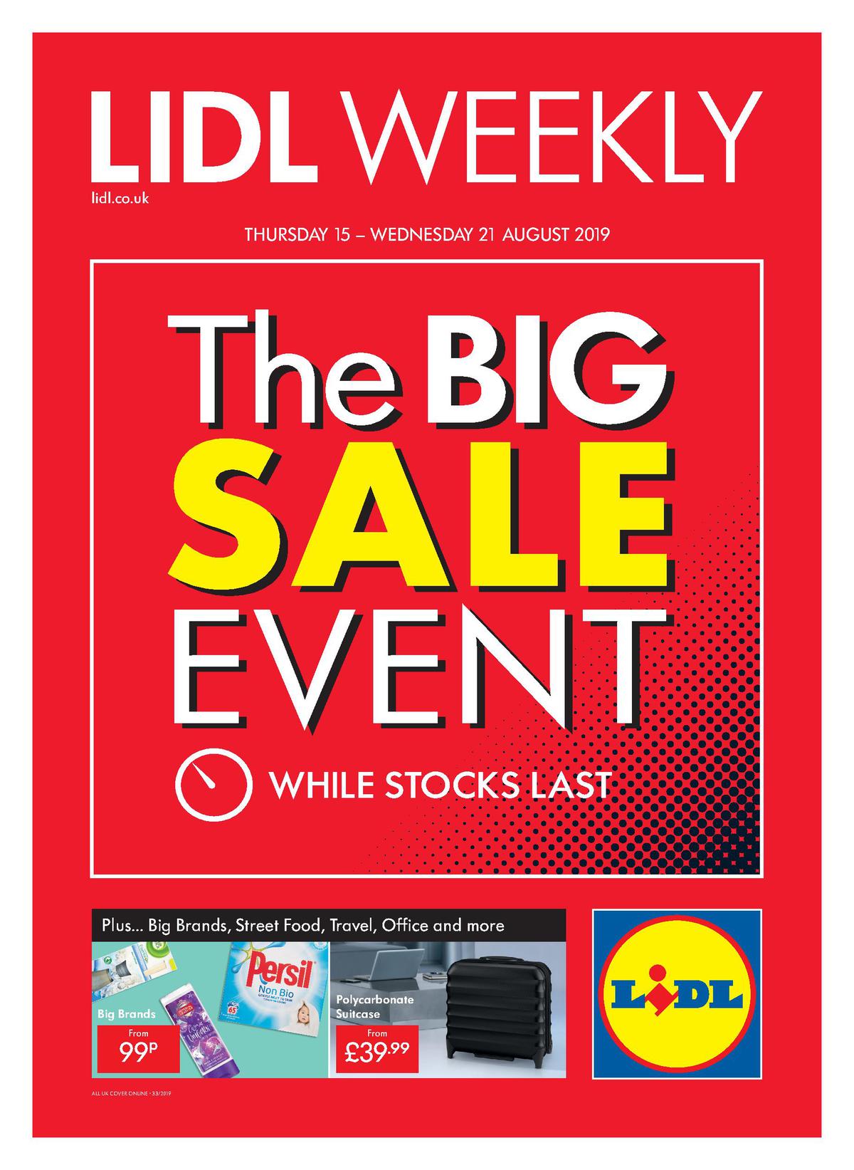 LIDL Offers from 15 August