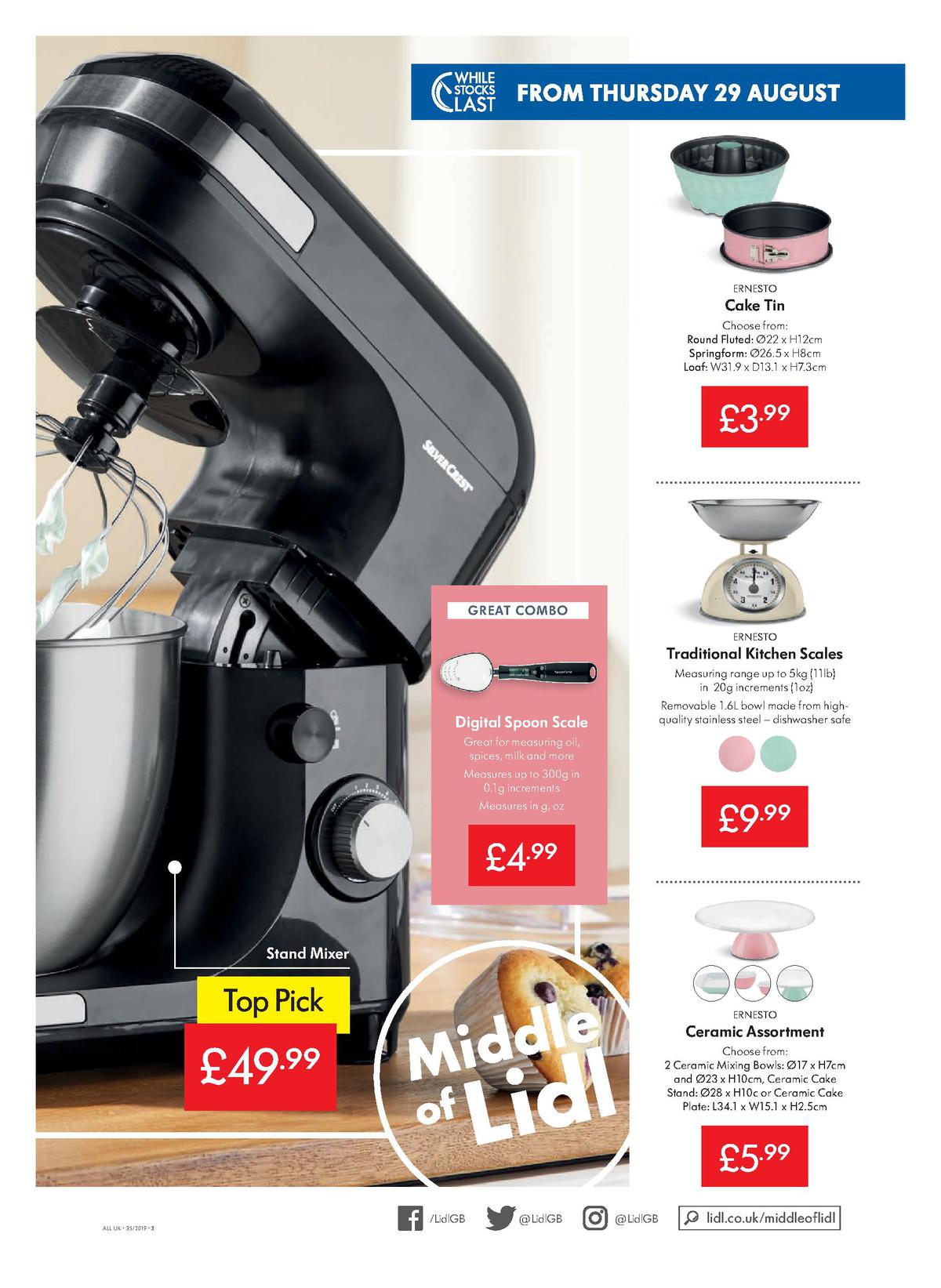 LIDL Offers from 29 August