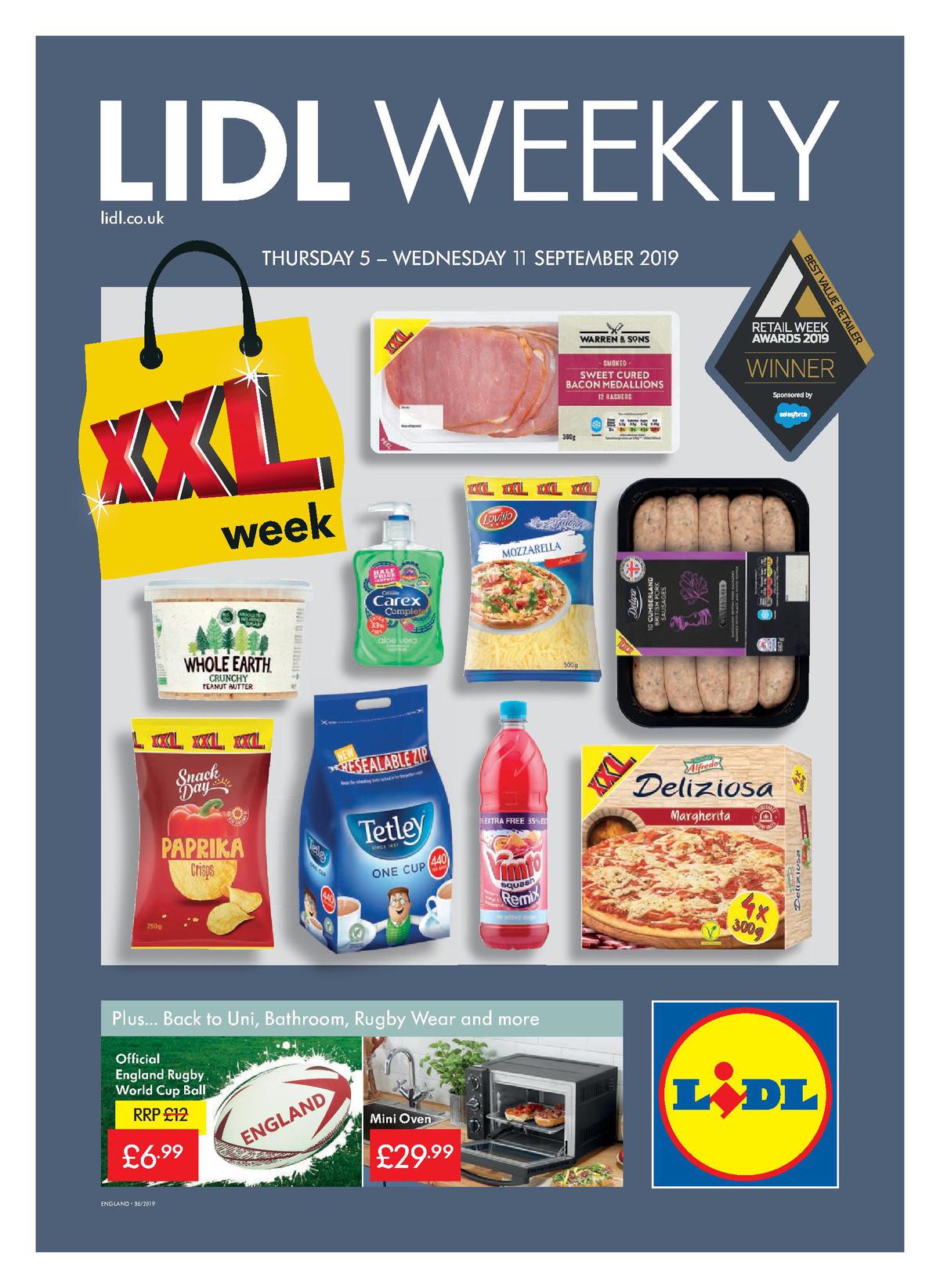 LIDL Offers from 5 September