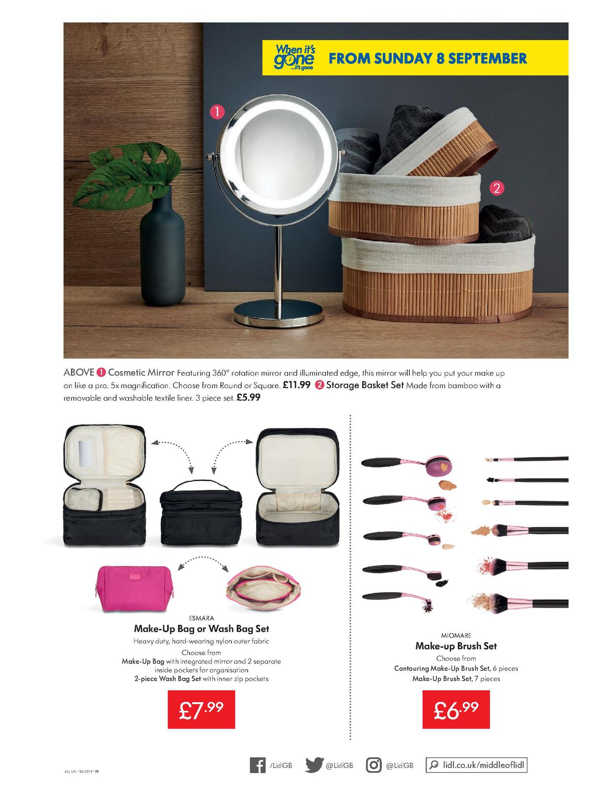 LIDL Offers from 5 September