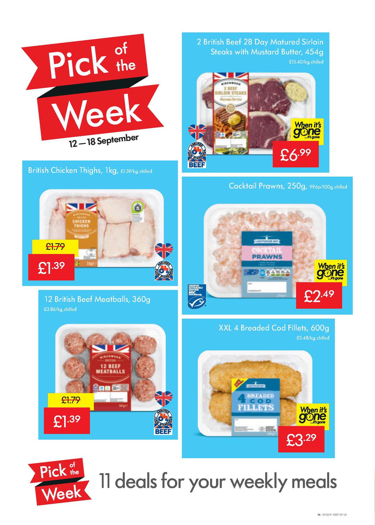 LIDL Offers from 12 September