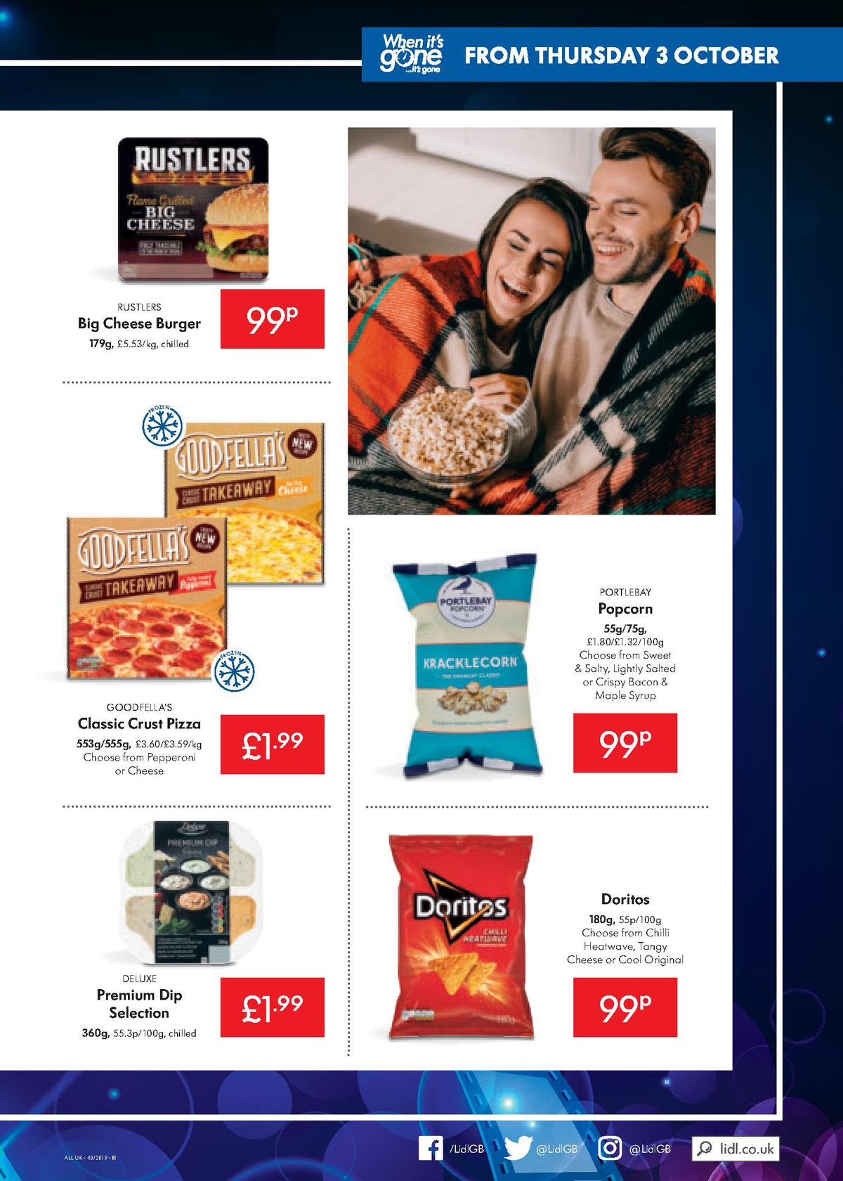LIDL Offers from 3 October