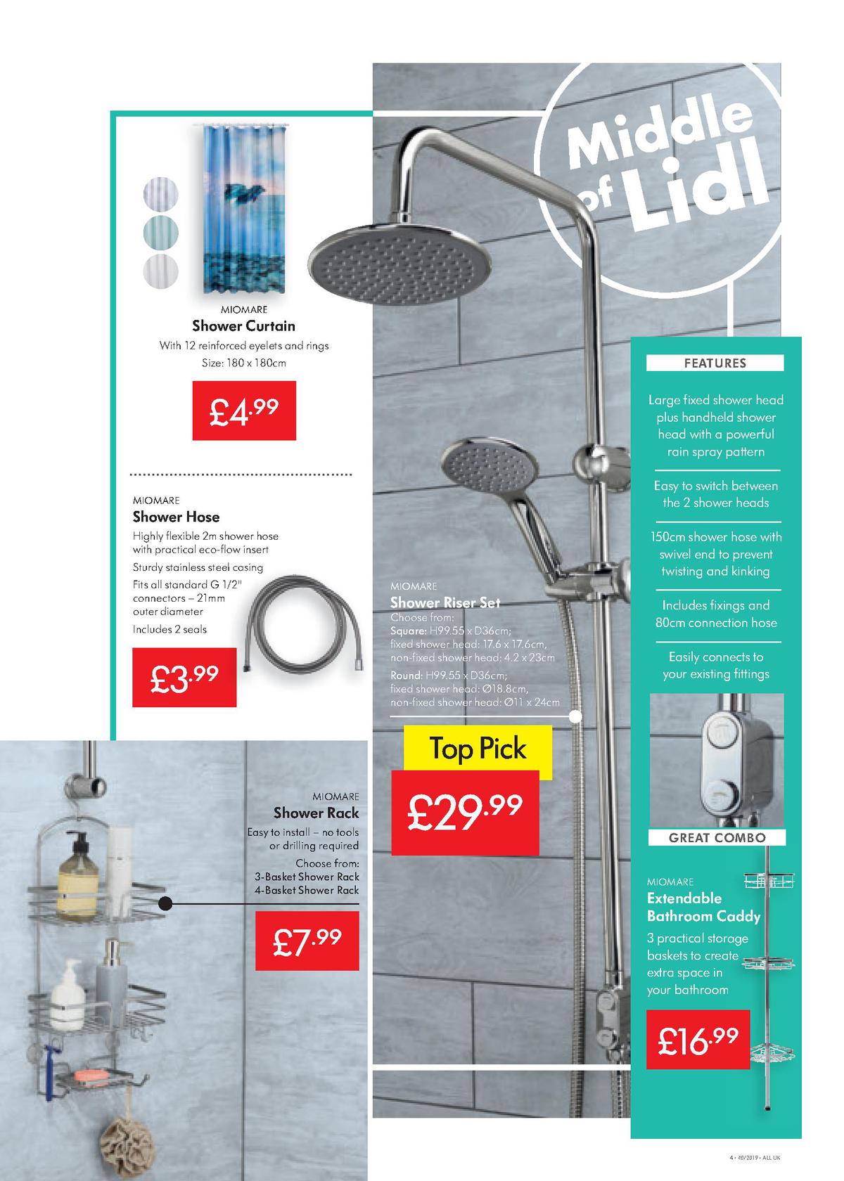 LIDL Offers from 3 October