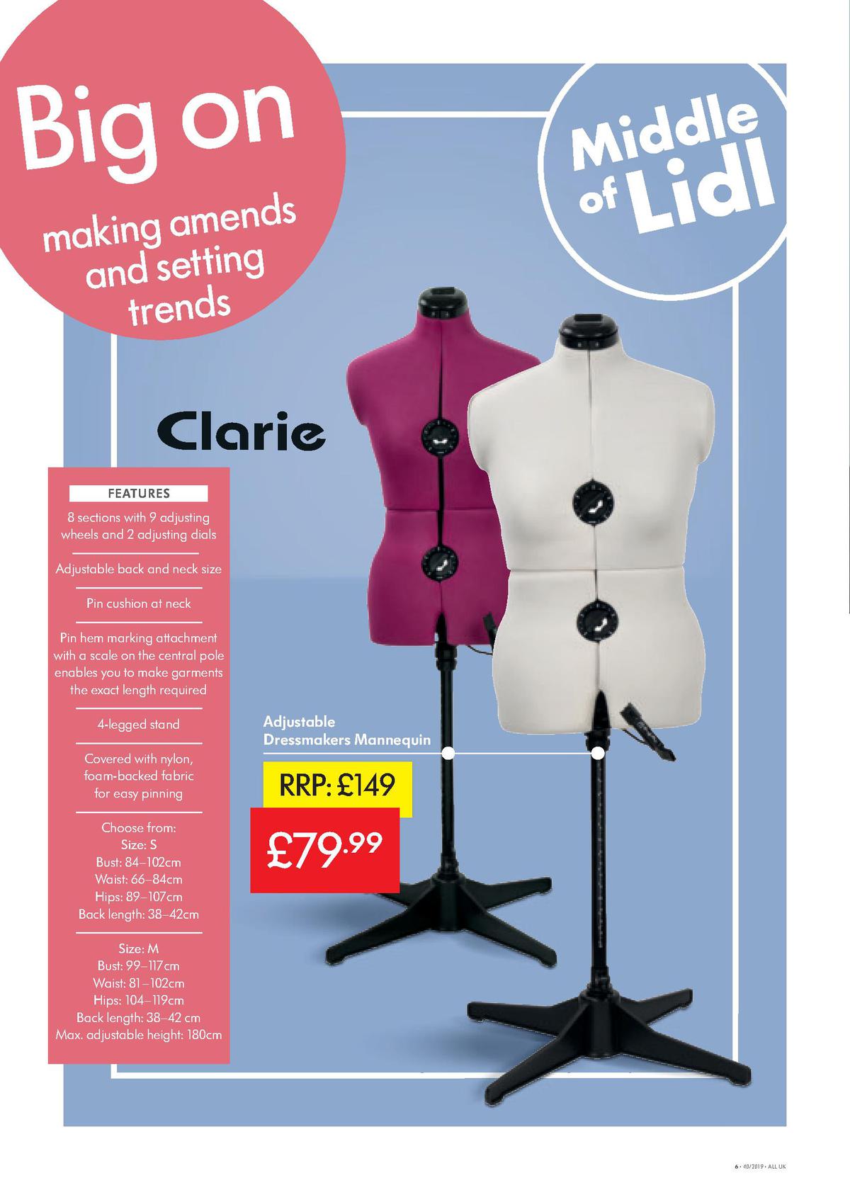 LIDL Offers from 3 October