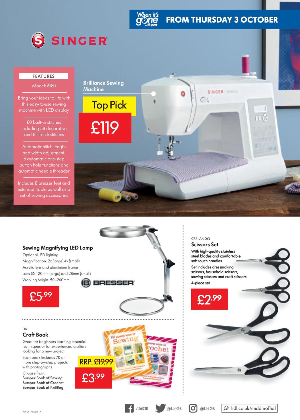 LIDL Offers from 3 October