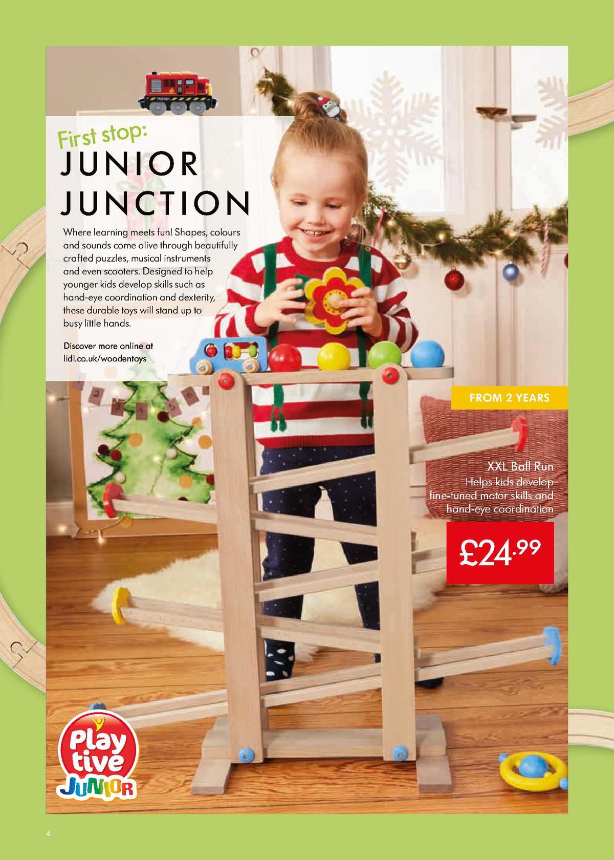 LIDL Lidl Wooden Toys Offers from 24 October