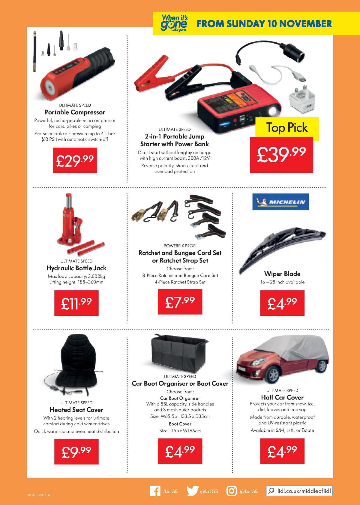 LIDL Offers from 7 November