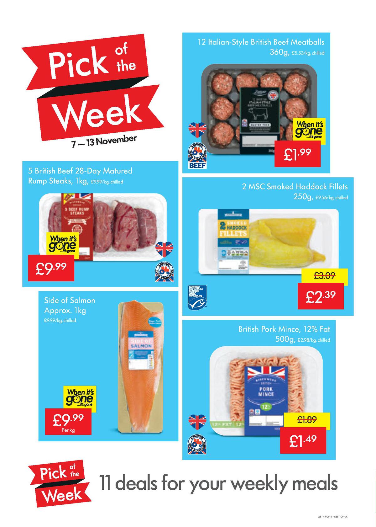 LIDL Offers from 7 November