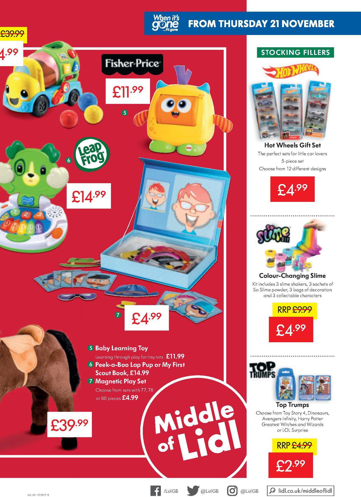 LIDL Offers from 21 November