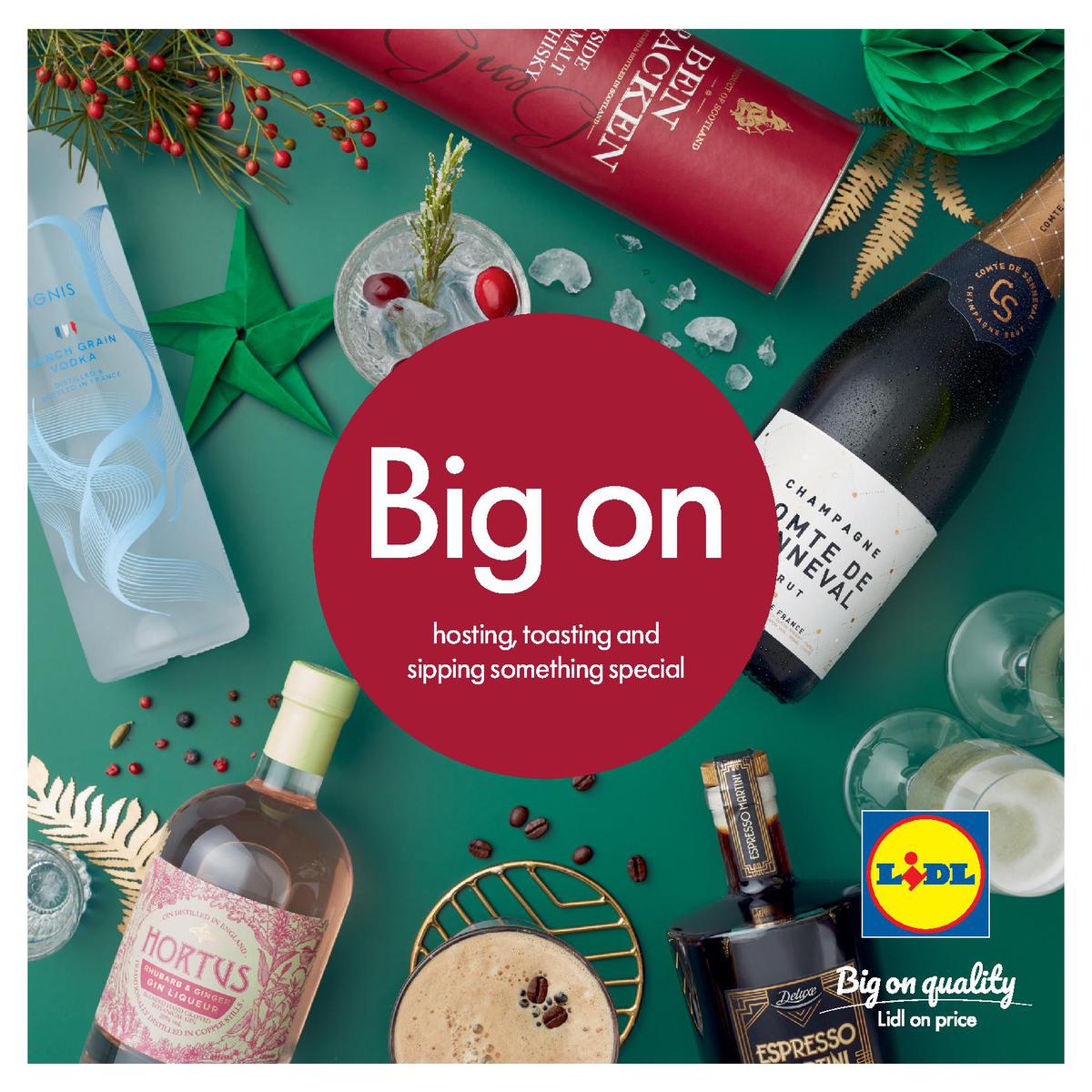 LIDL Sprits Magazine Offers from 10 November