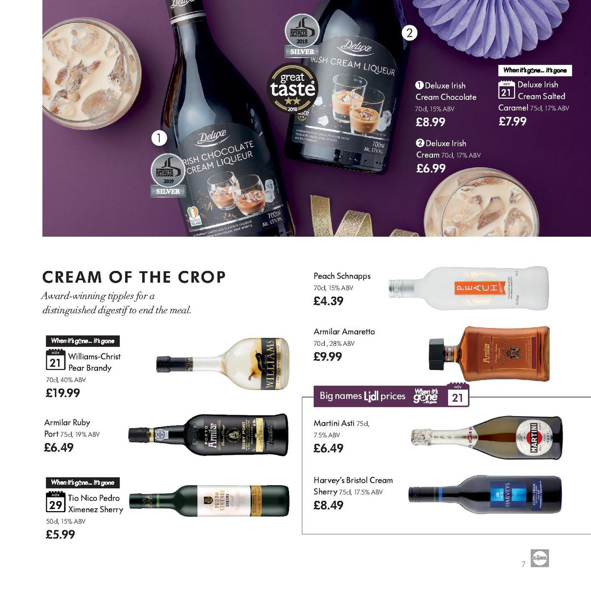 LIDL Sprits Magazine Offers from 10 November