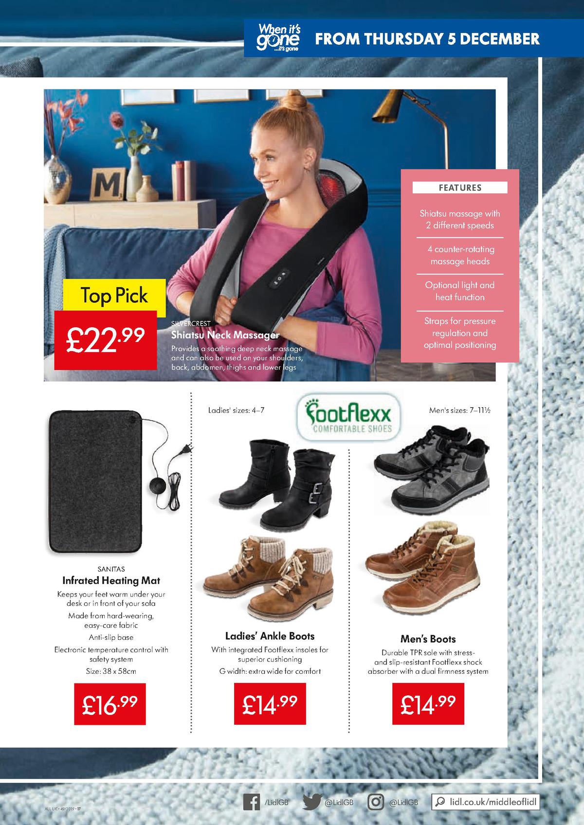 LIDL Offers from 5 December