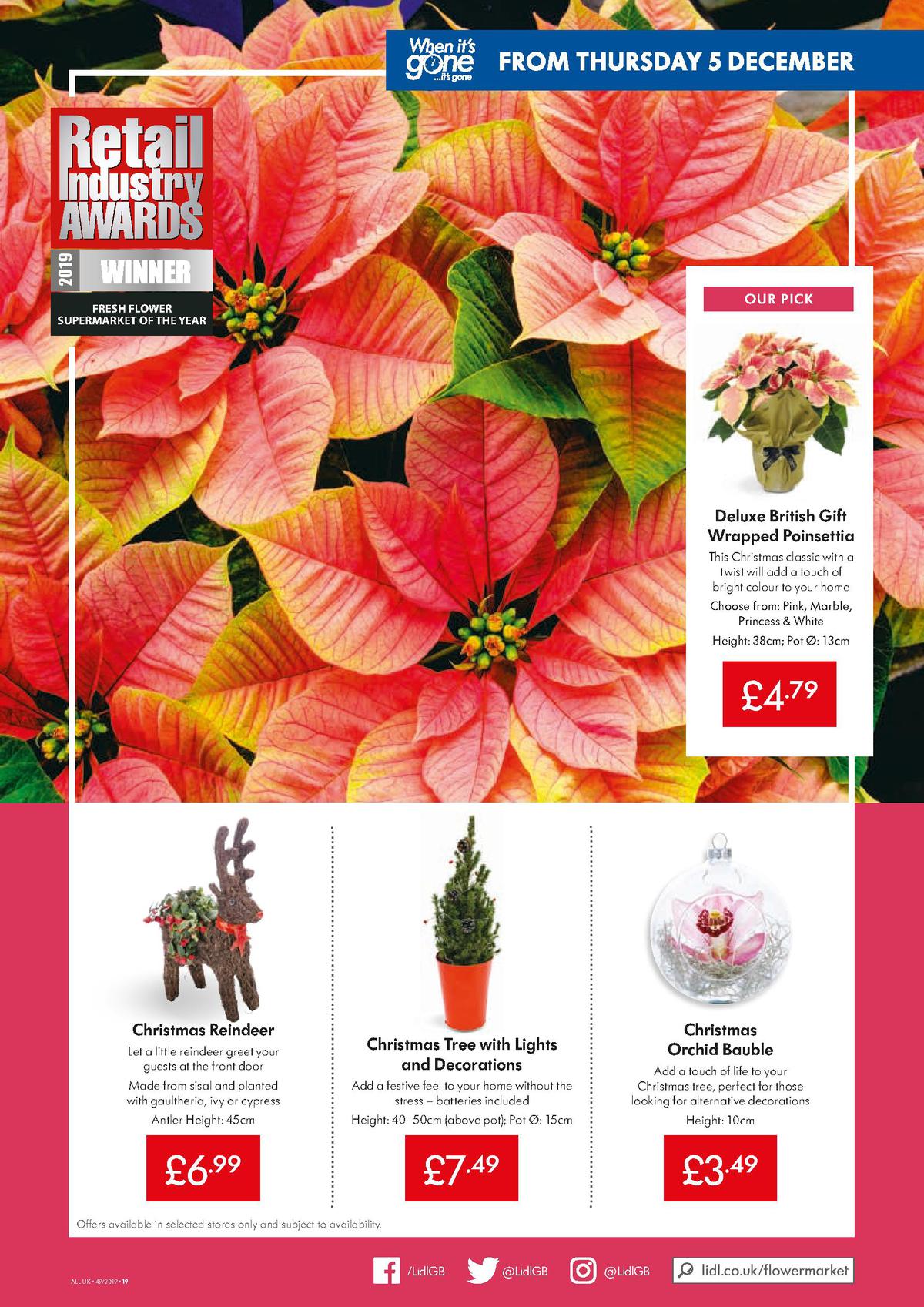 LIDL Offers from 5 December