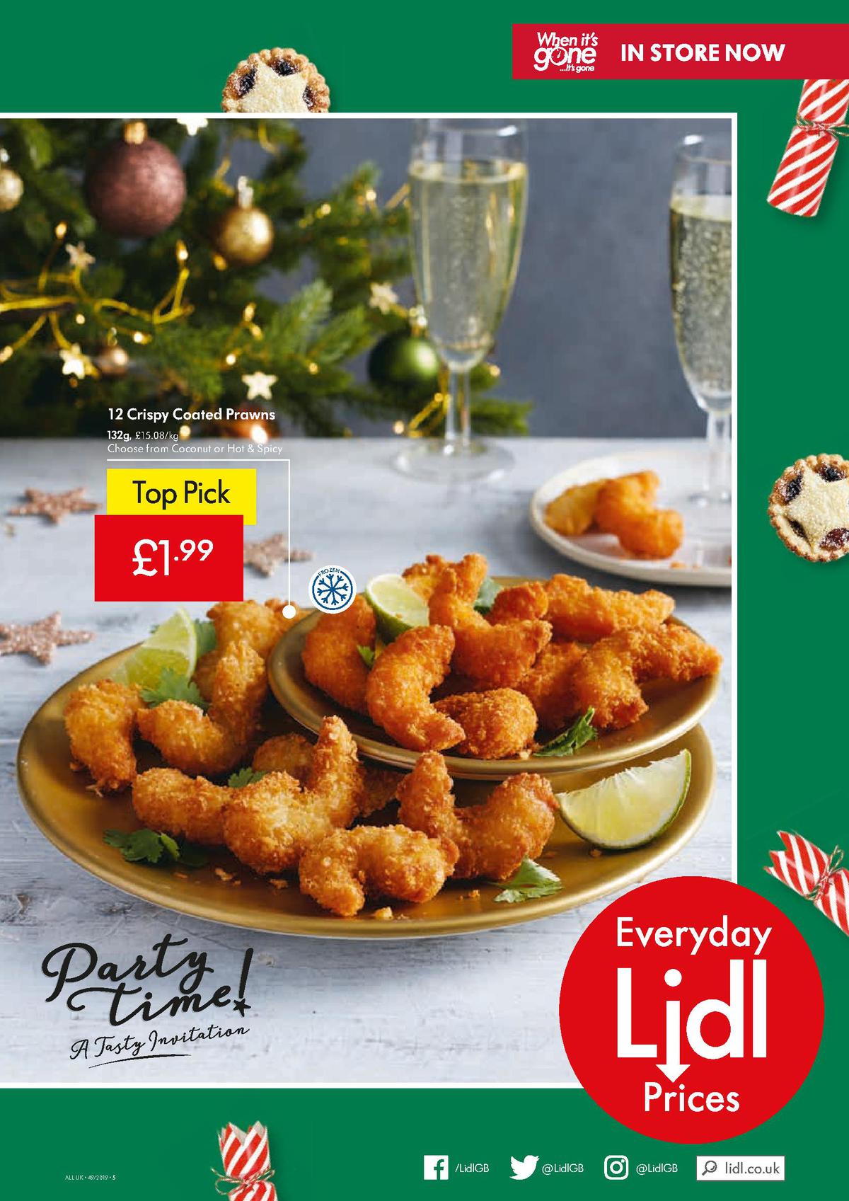 LIDL Offers from 5 December