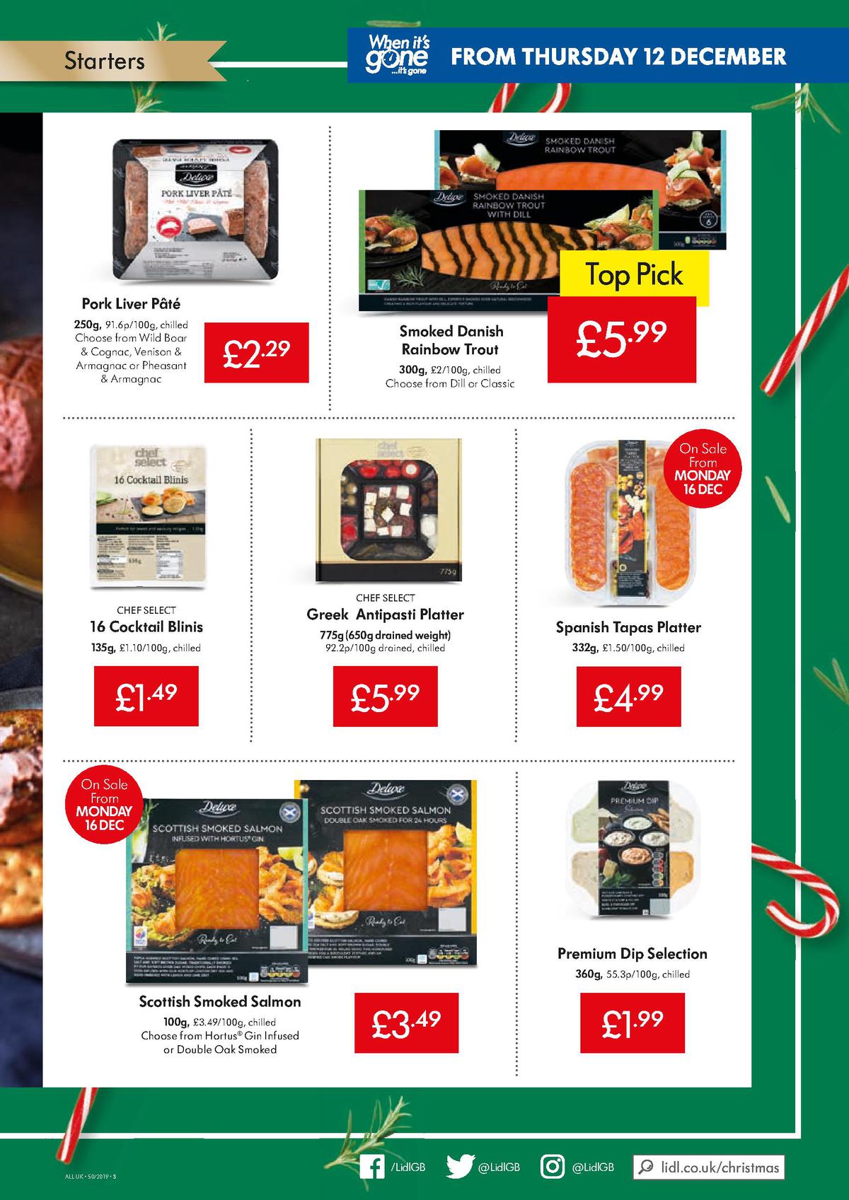 LIDL Offers from 12 December