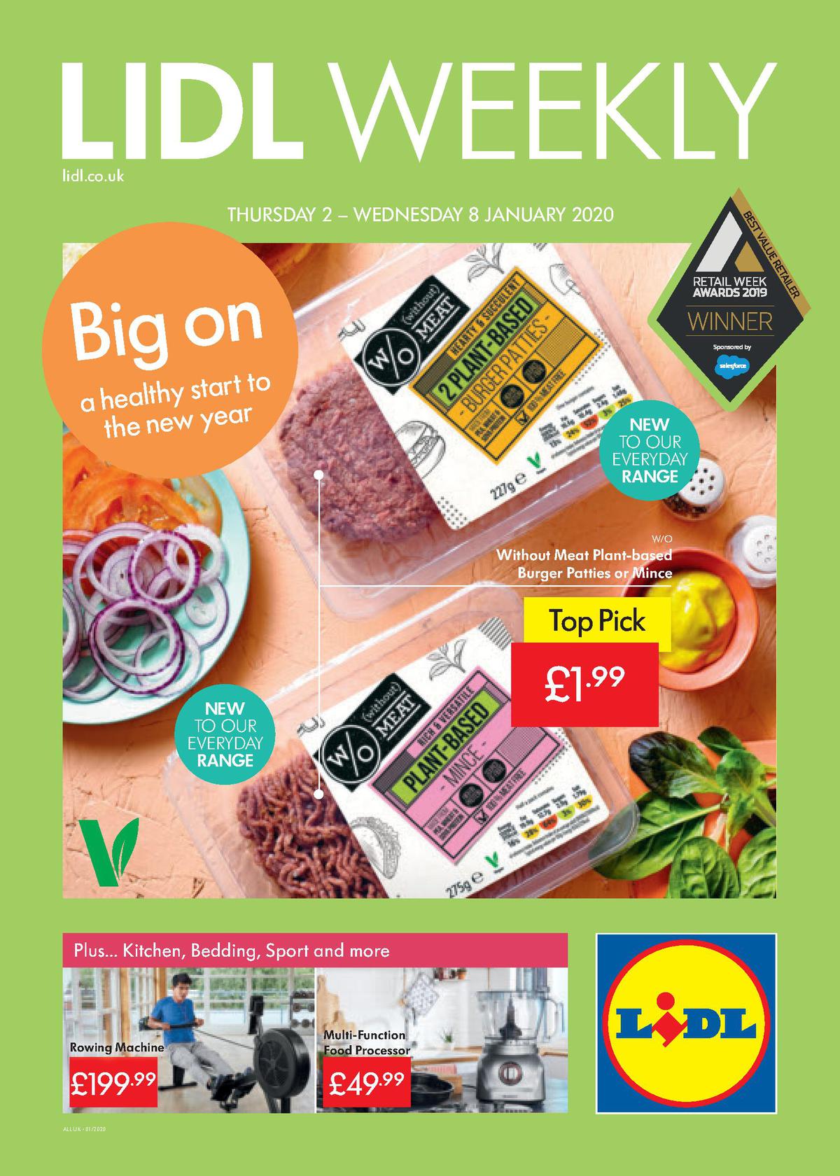 LIDL Offers from 2 January